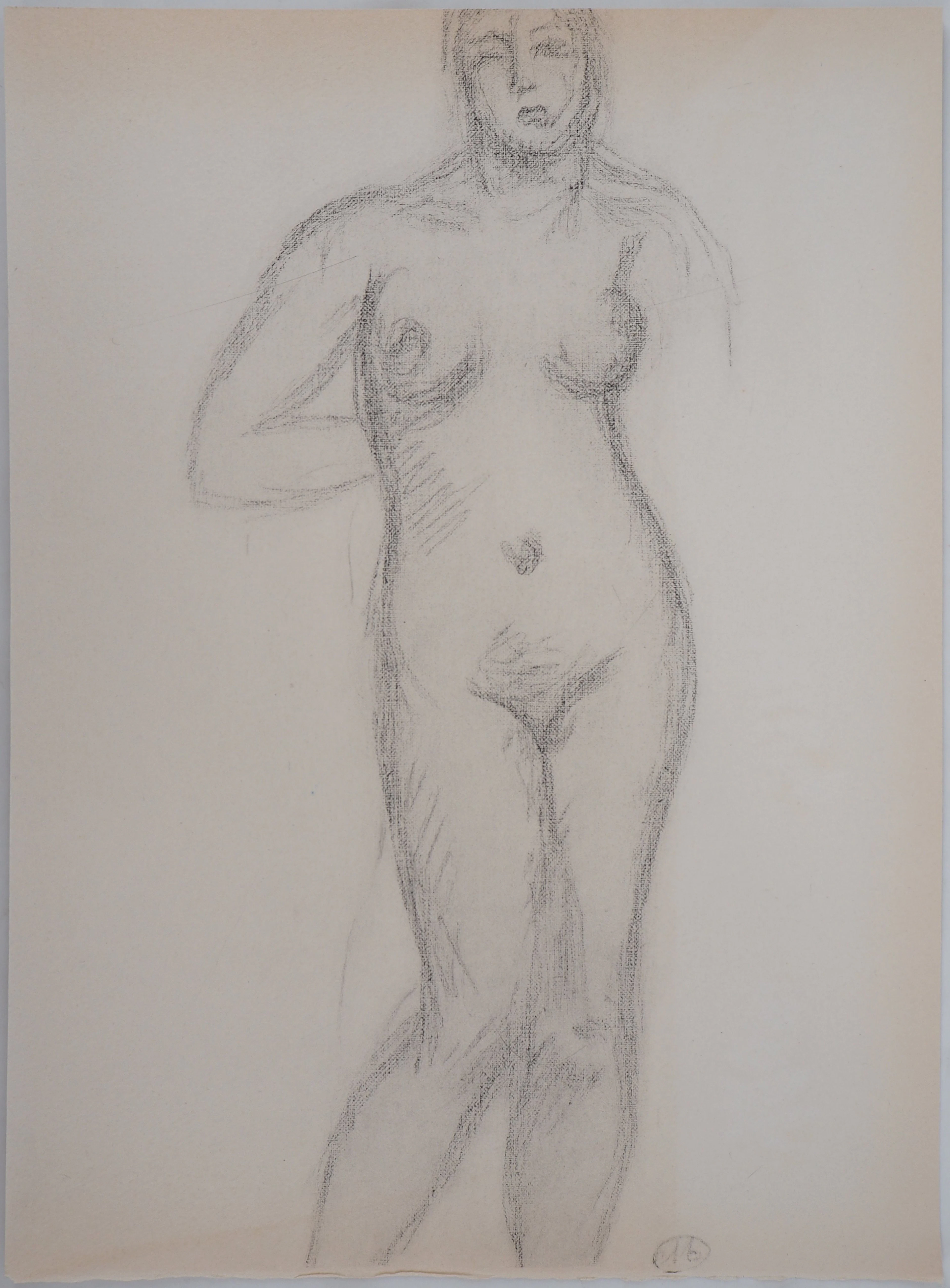 Aristide MAILLOL (d’après) : Nu féminin - Lithographie signée