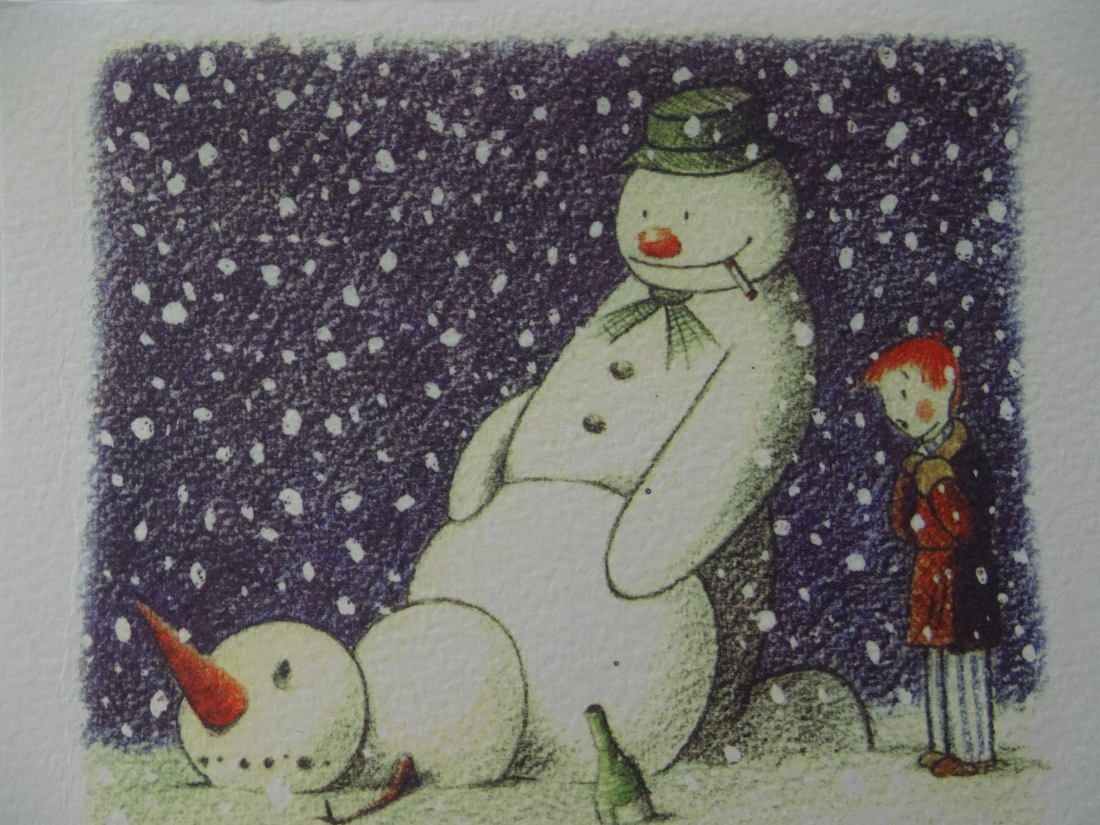 Banksy - Bonhomme de neige grossier, 2006 - Impression offset