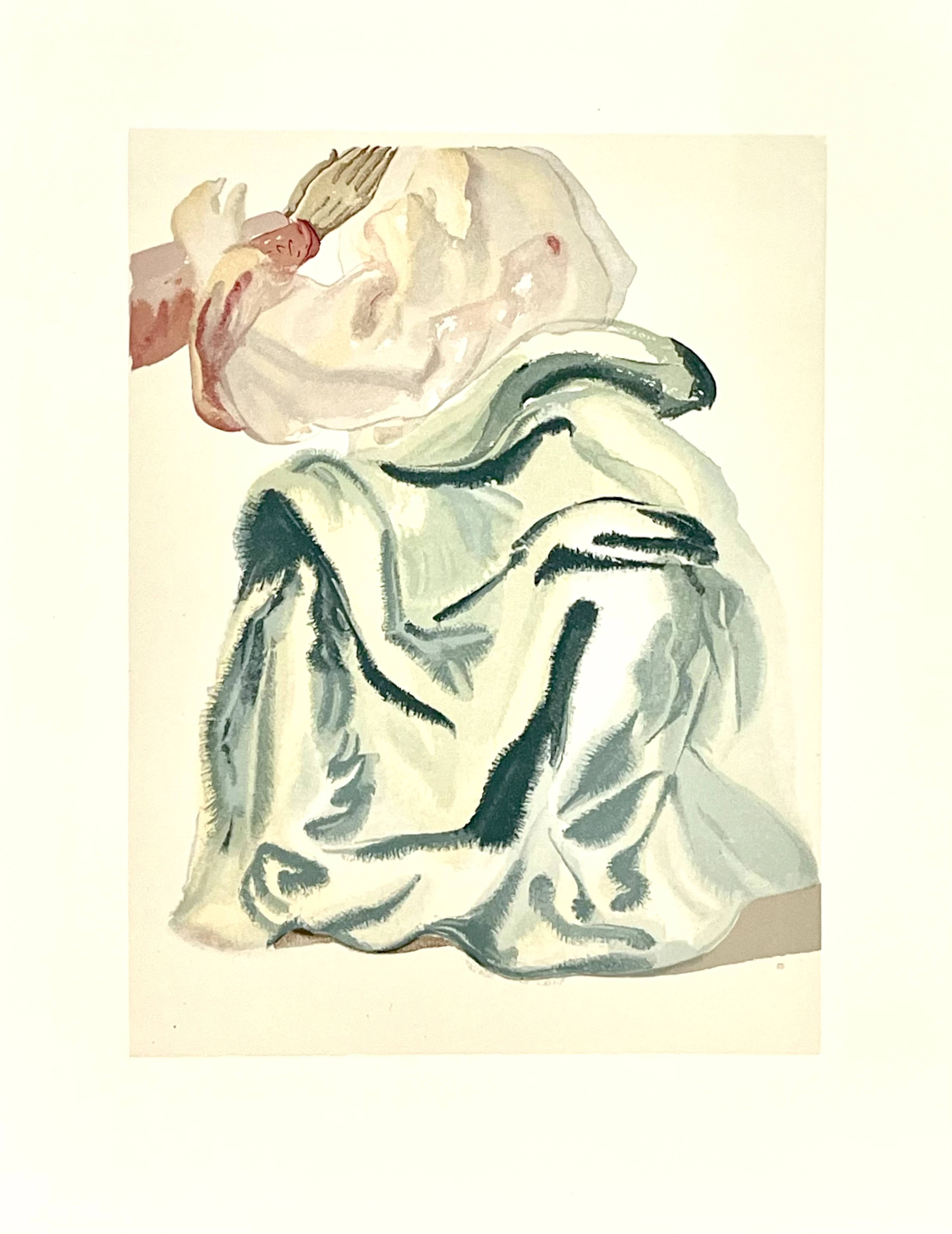 Salvador Dali - Bois gravé, Divine Comédie "À l’Empyrée" - 1963