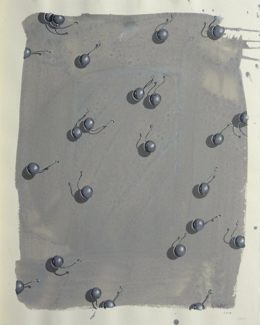 Jacques HALBERT - Tropique du cancer - 2007 - Acrylique signée