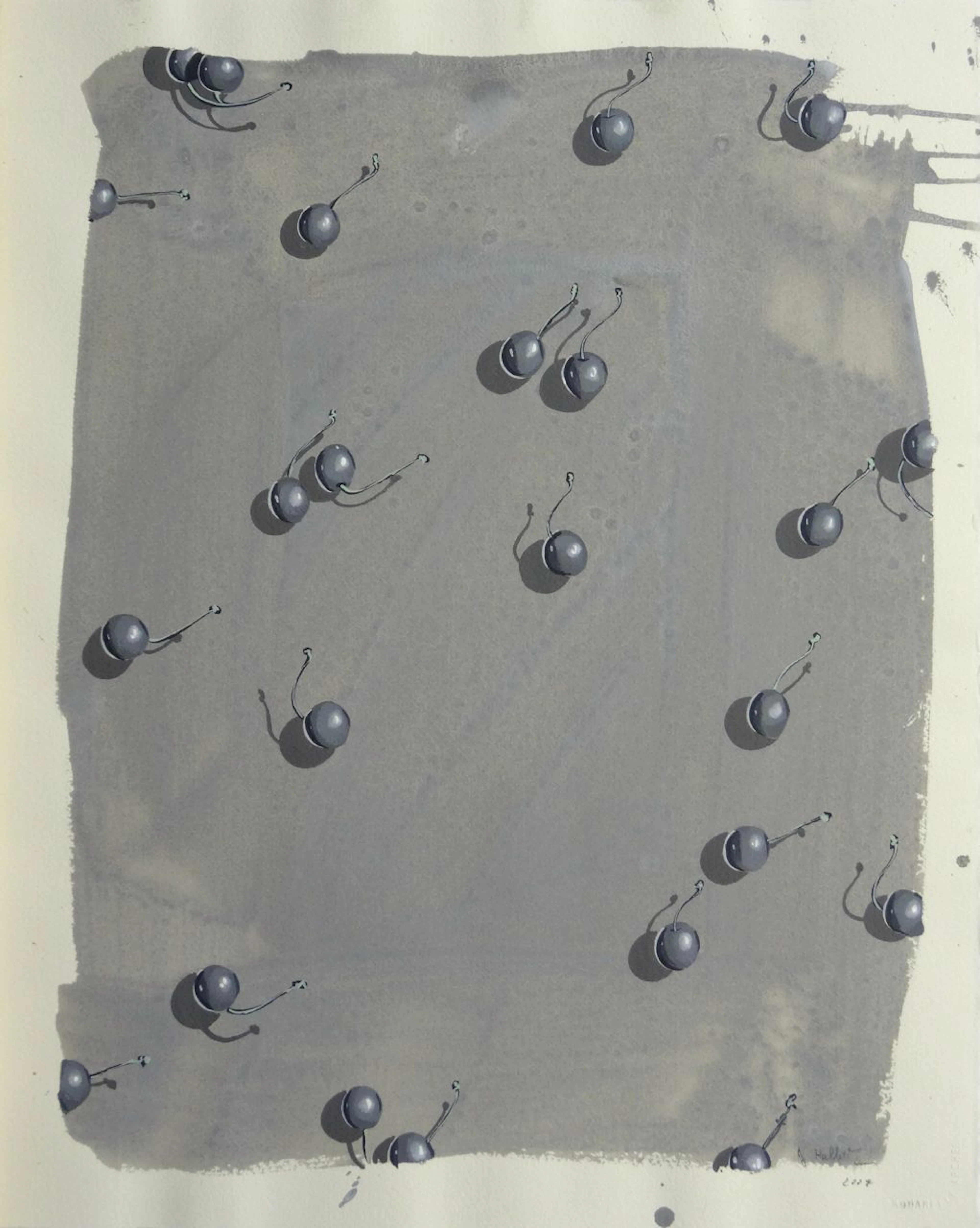 Jacques HALBERT - Tropique du cancer - 2007 - Acrylique signée