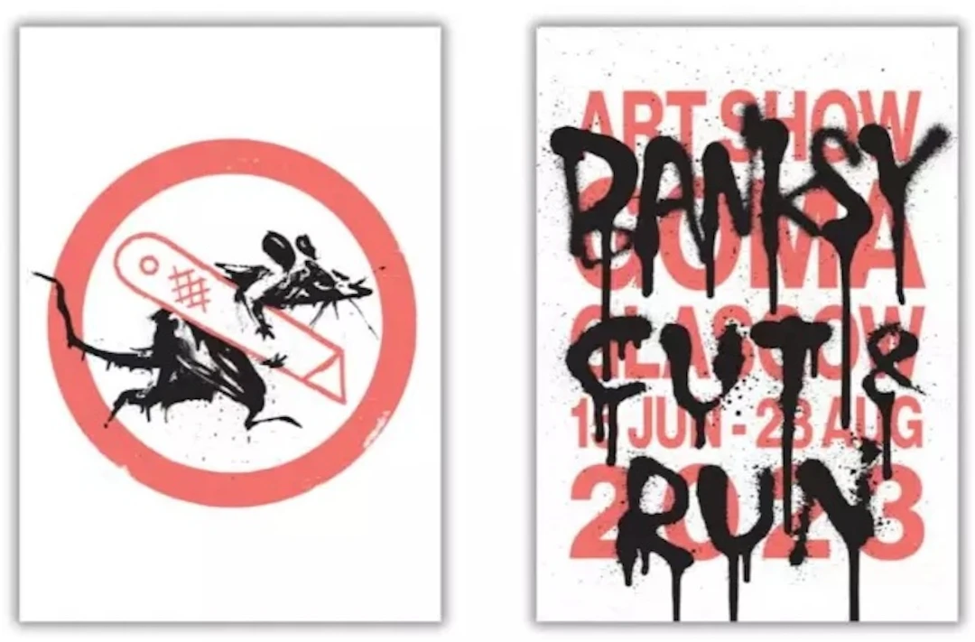 Banksy - Cut and Run - Impression offset