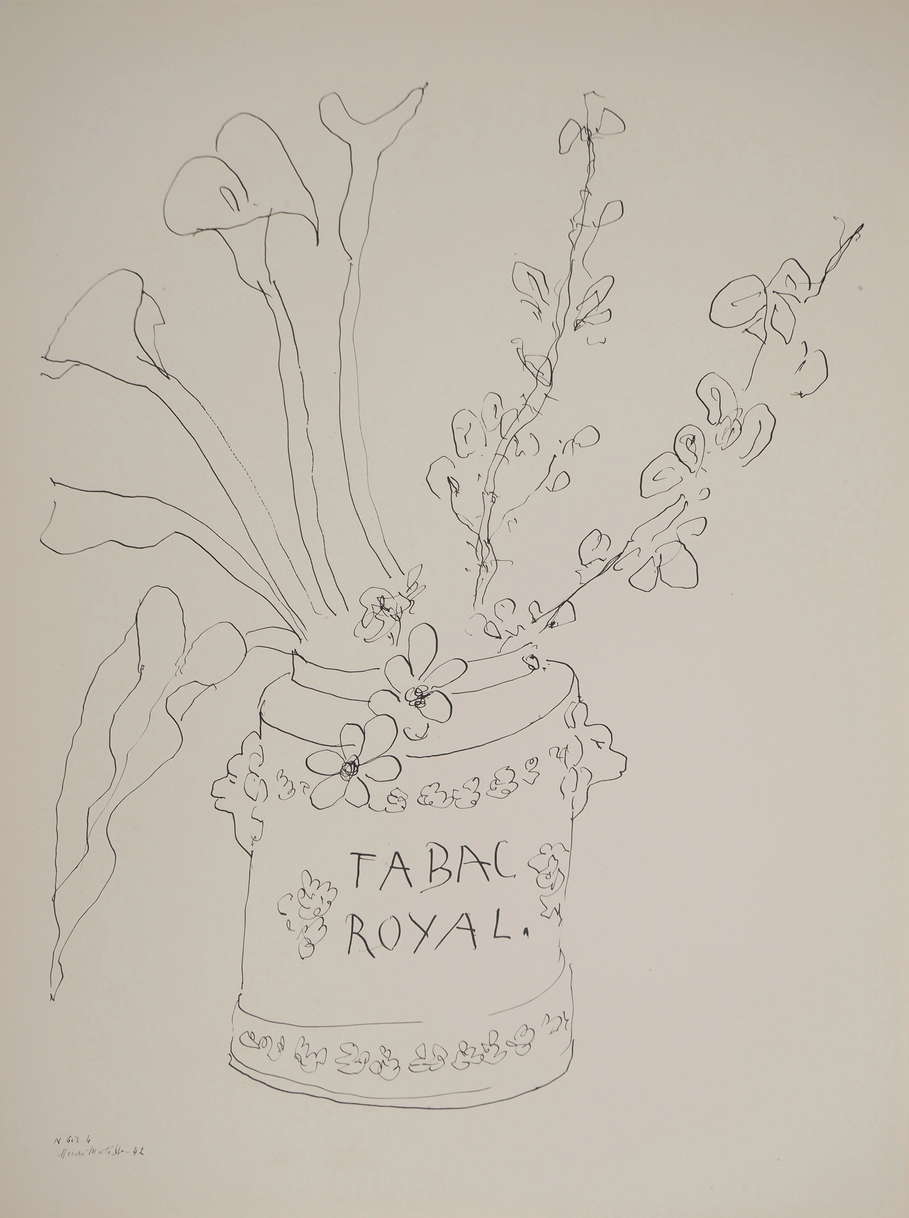 Henri MATISSE : Parfum de printemps, Lithographie signée
