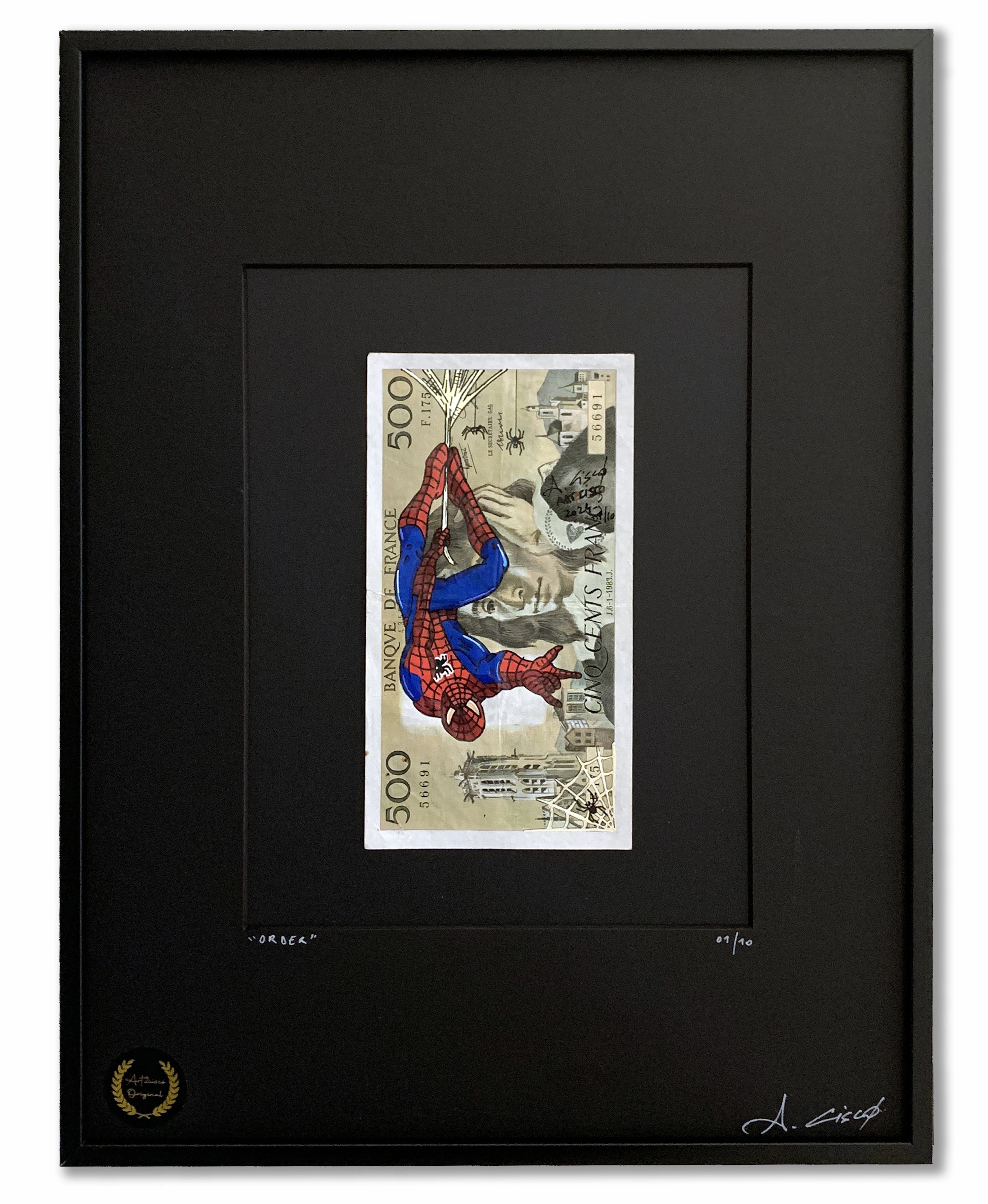 Cisco - Order, 2026 - Acrylique sur billet