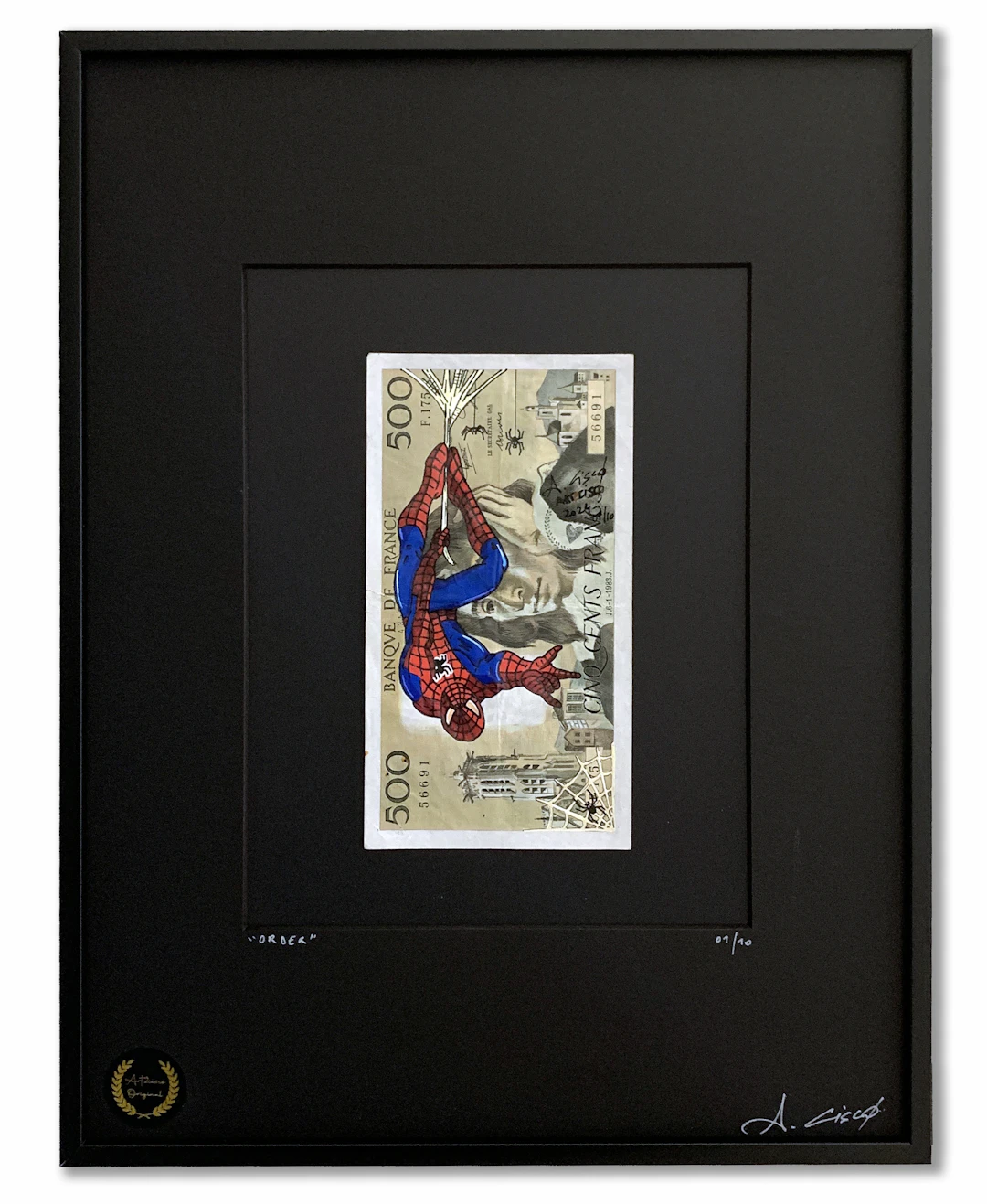 Cisco - Order, 2026 - Acrylique sur billet