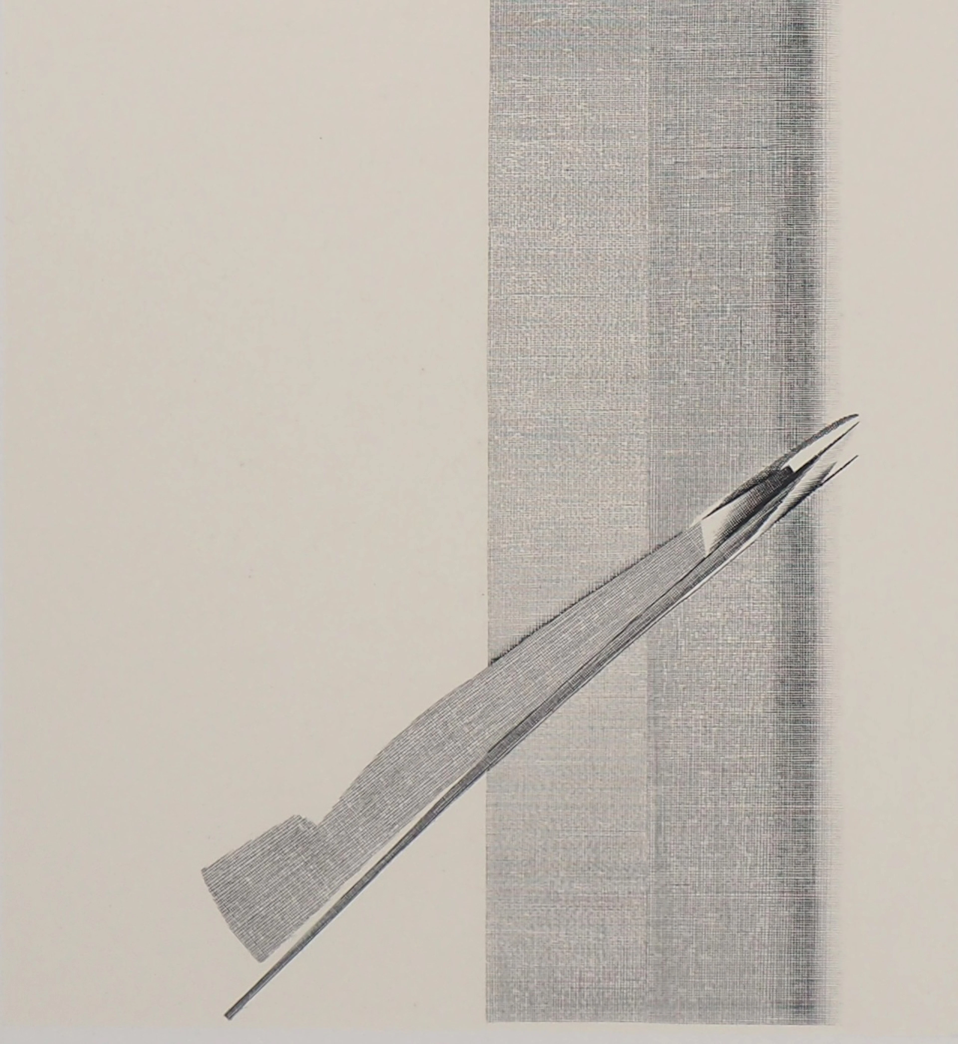 Jacques Muron - Le Bec, 1992 - Gravure originale signée