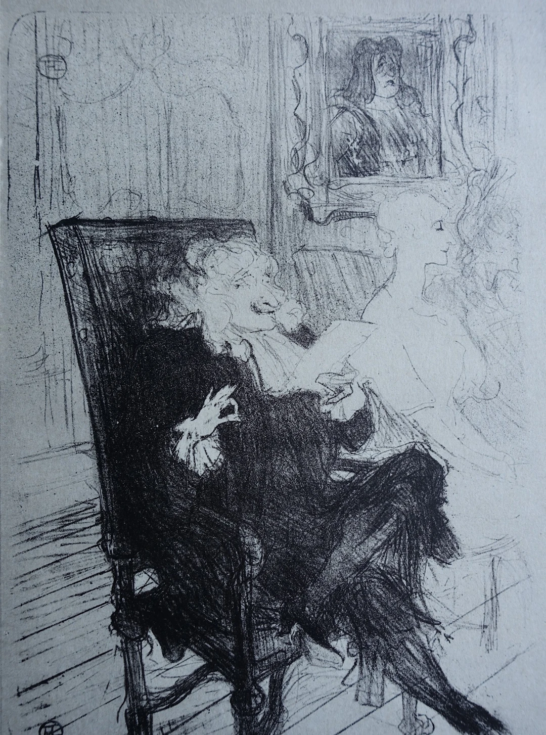 Henri de TOULOUSE-LAUTREC (d’après) - Leloir et Moreno dans les femmes