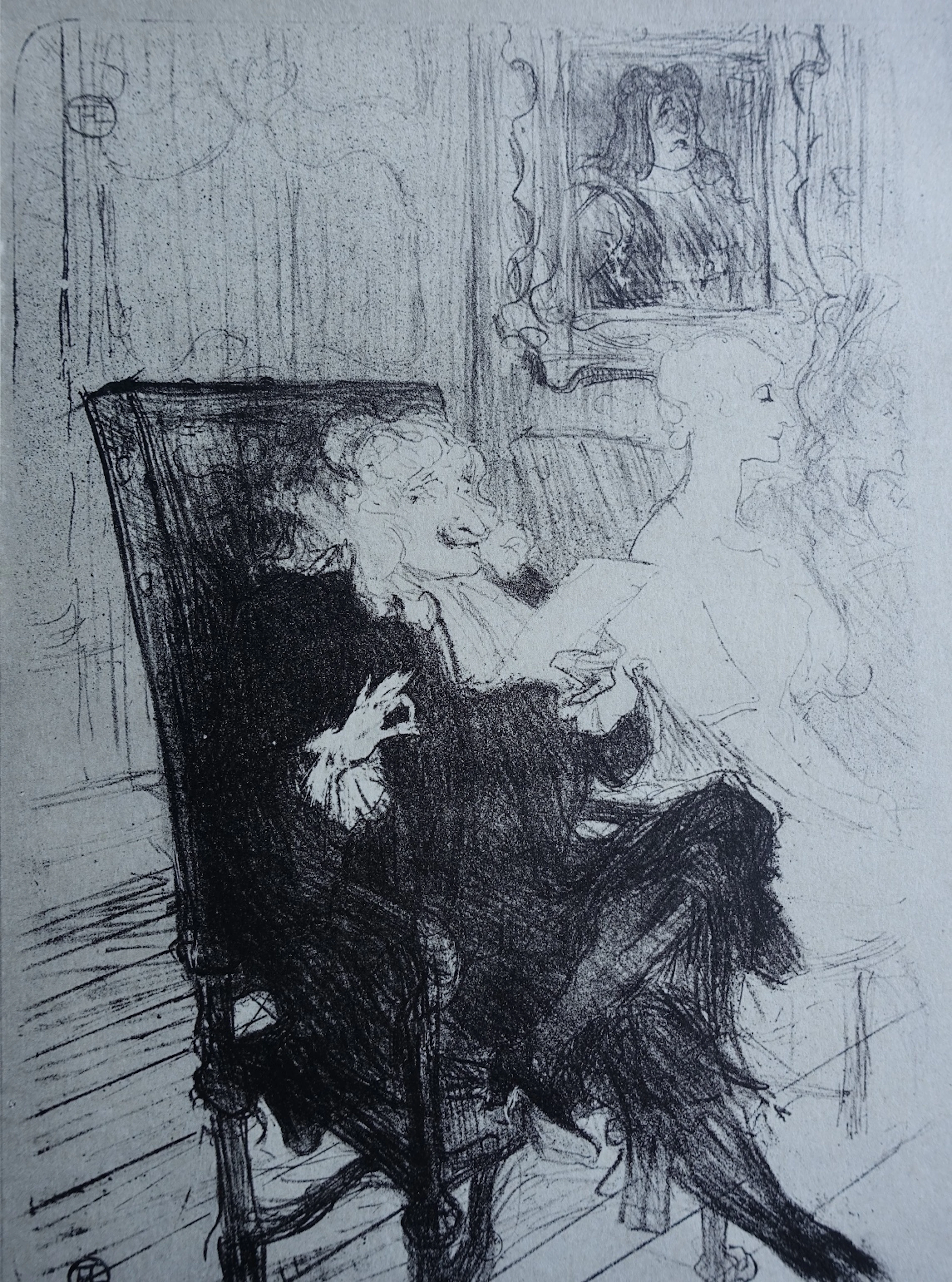 Henri de TOULOUSE-LAUTREC (d’après) - Leloir et Moreno dans les femmes