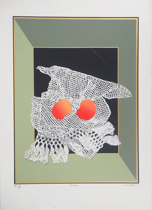 Omer RESIC : Mexique, les Piments, Lithographie originale signée