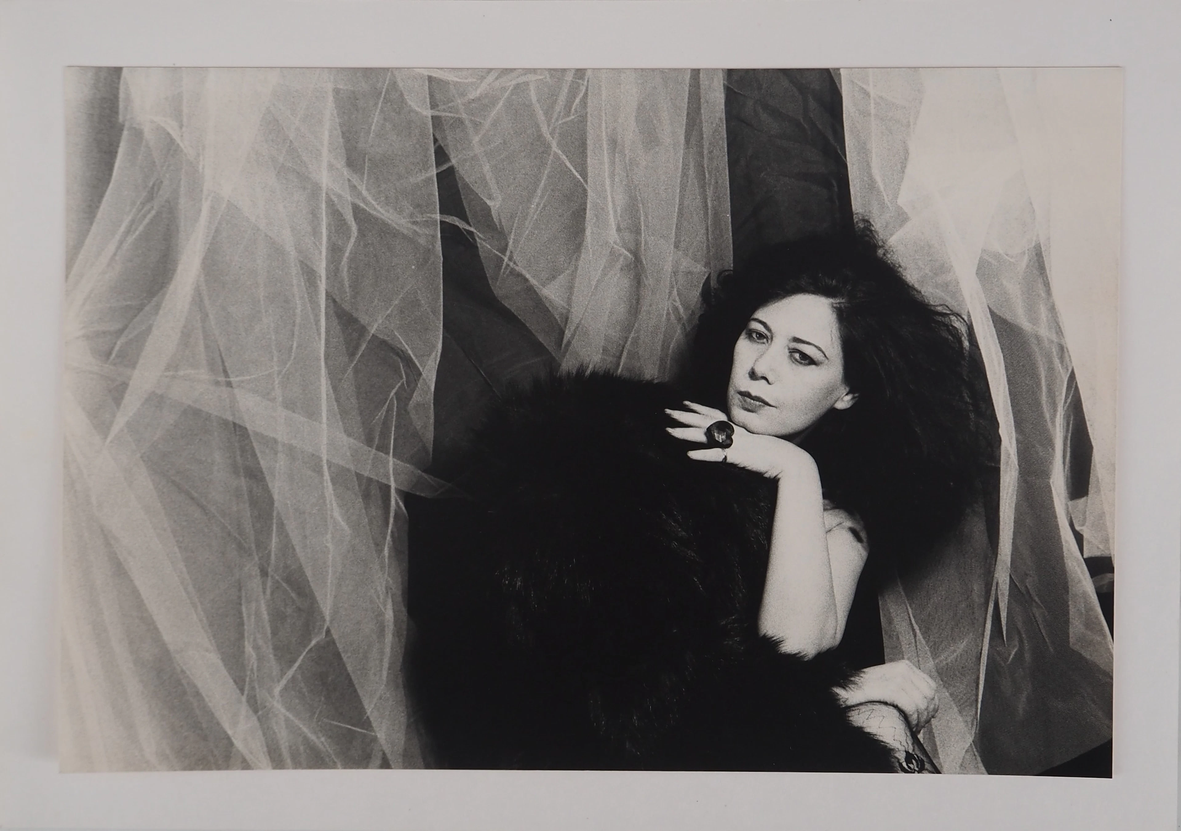 Irina IONESCO : Belle brune, Tirage argentique original
