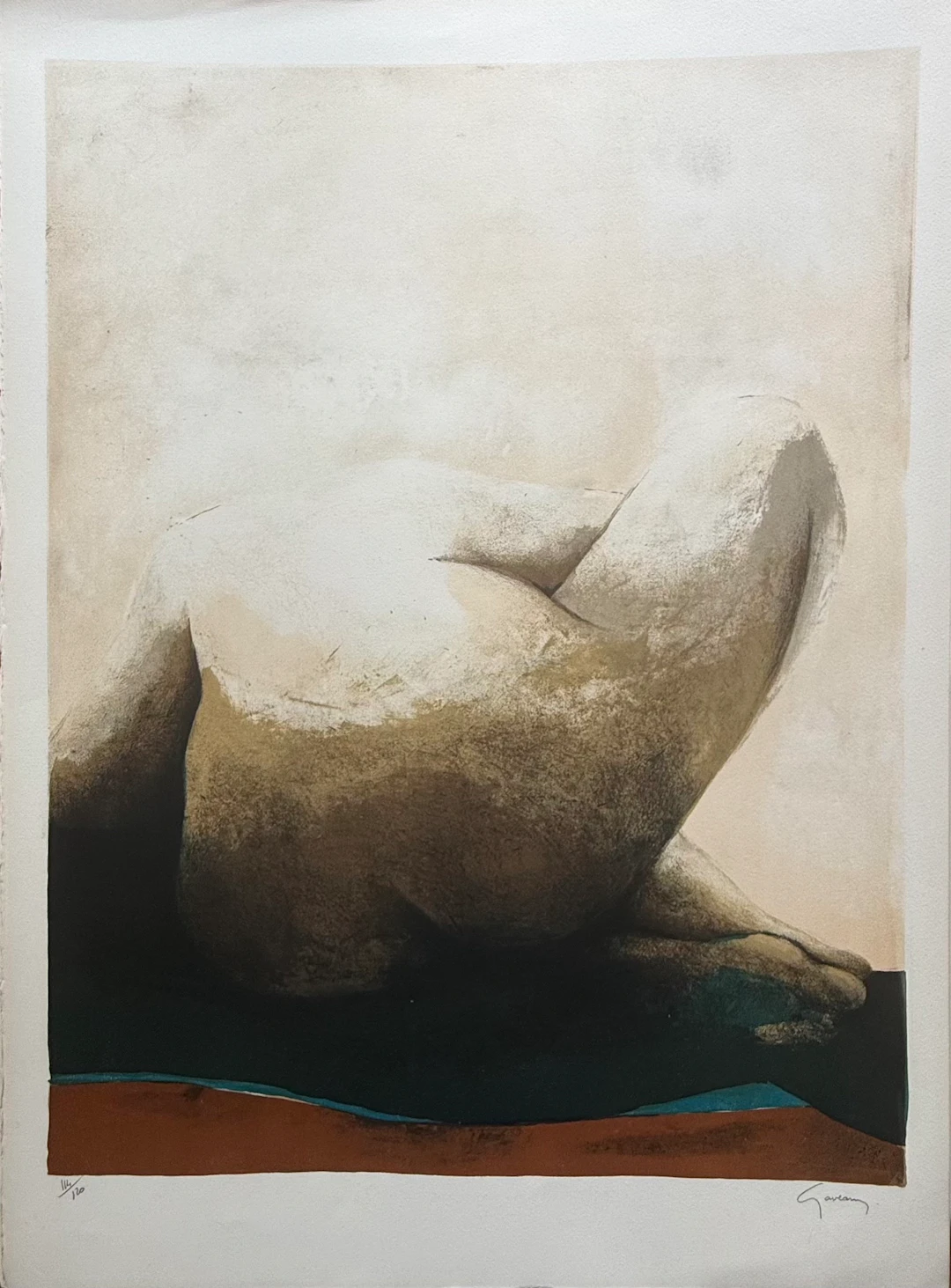 Claude GAVEAU : Hommage à la femme - Lithographie originale signée