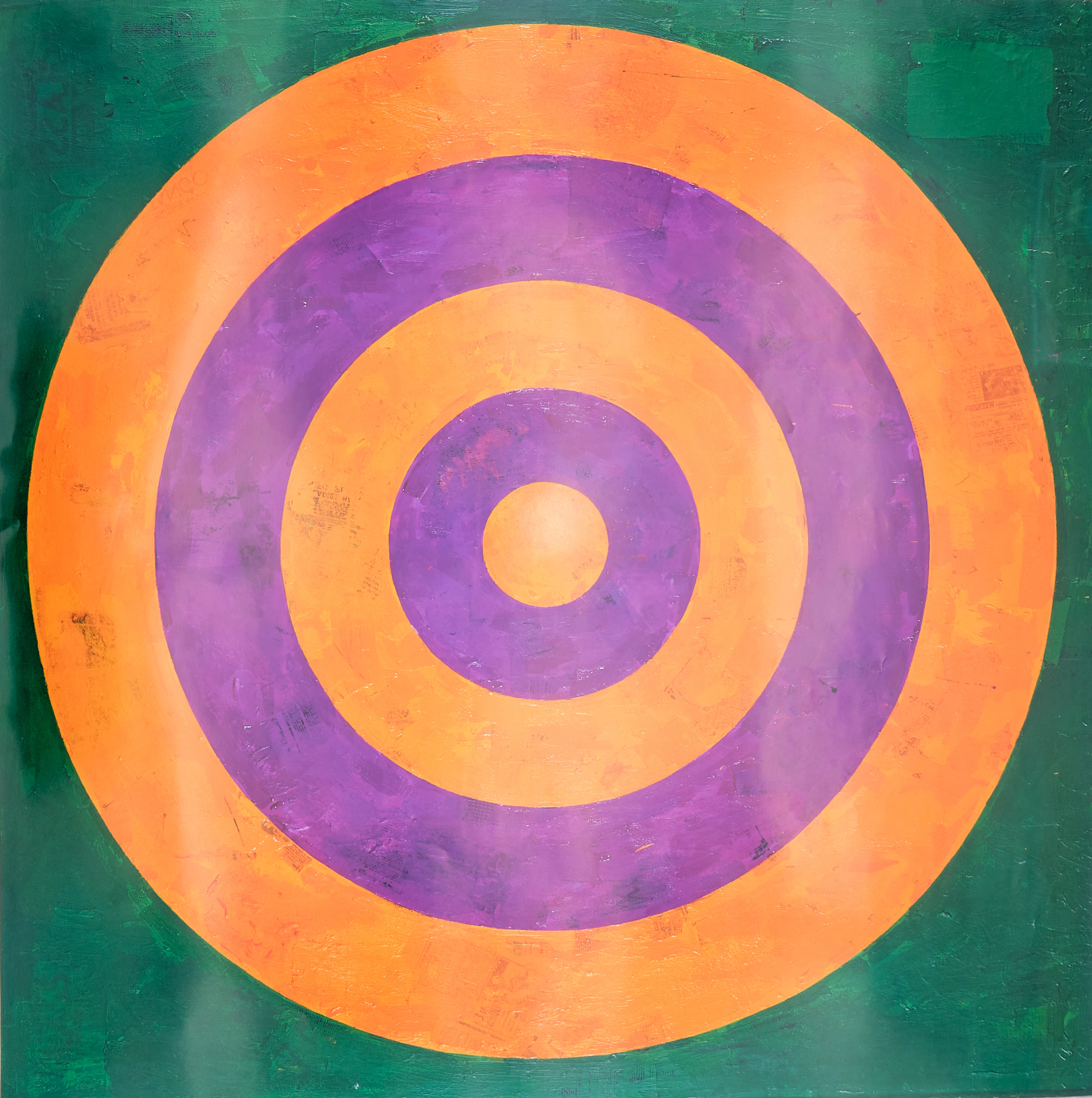 Jasper JOHNS : Target - Affiche originale en couleurs