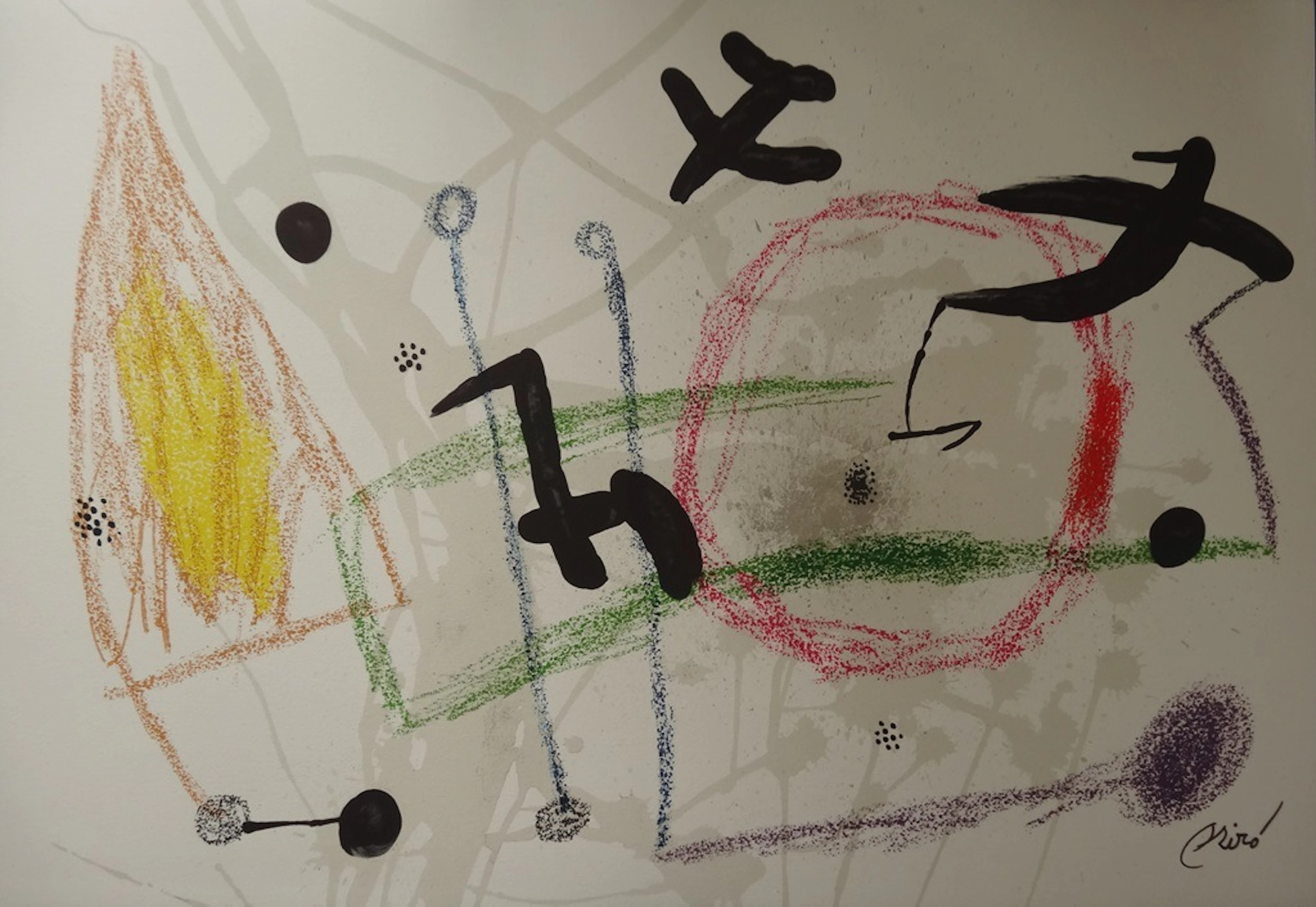 Joan MIRO : Maravillas con variaciones acrosticas 5 - Lithographie