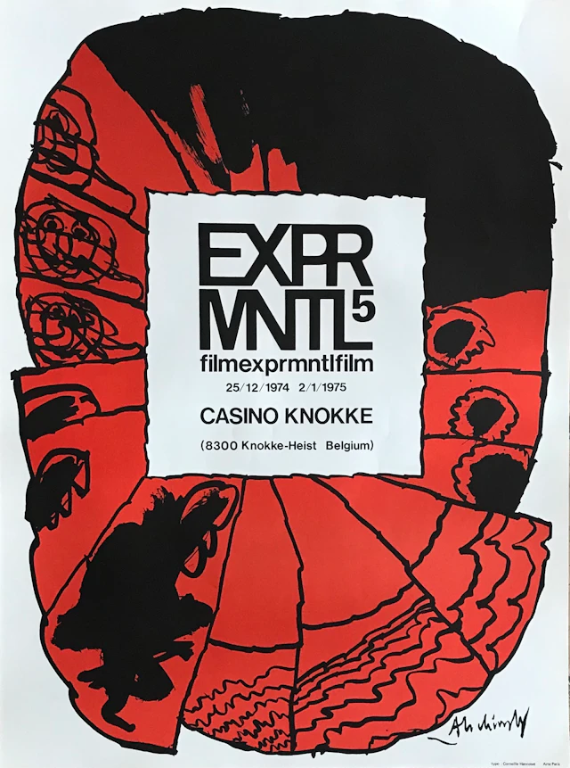 Alechinsky - Affiche lithographique d’exposition