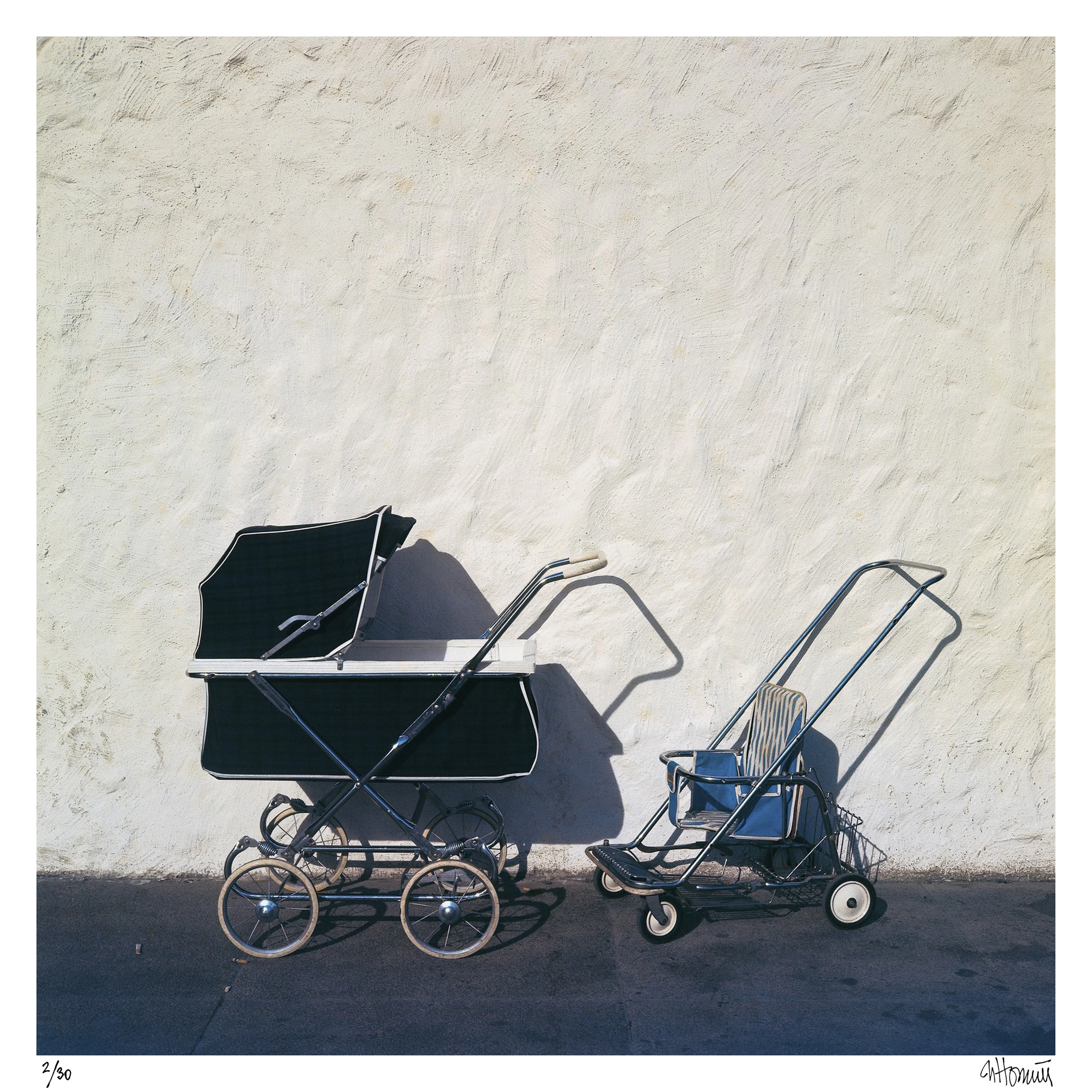 Michel HOSSZU - Two baby’s car - New York 1964, 2019 - Tirage pigmentaire