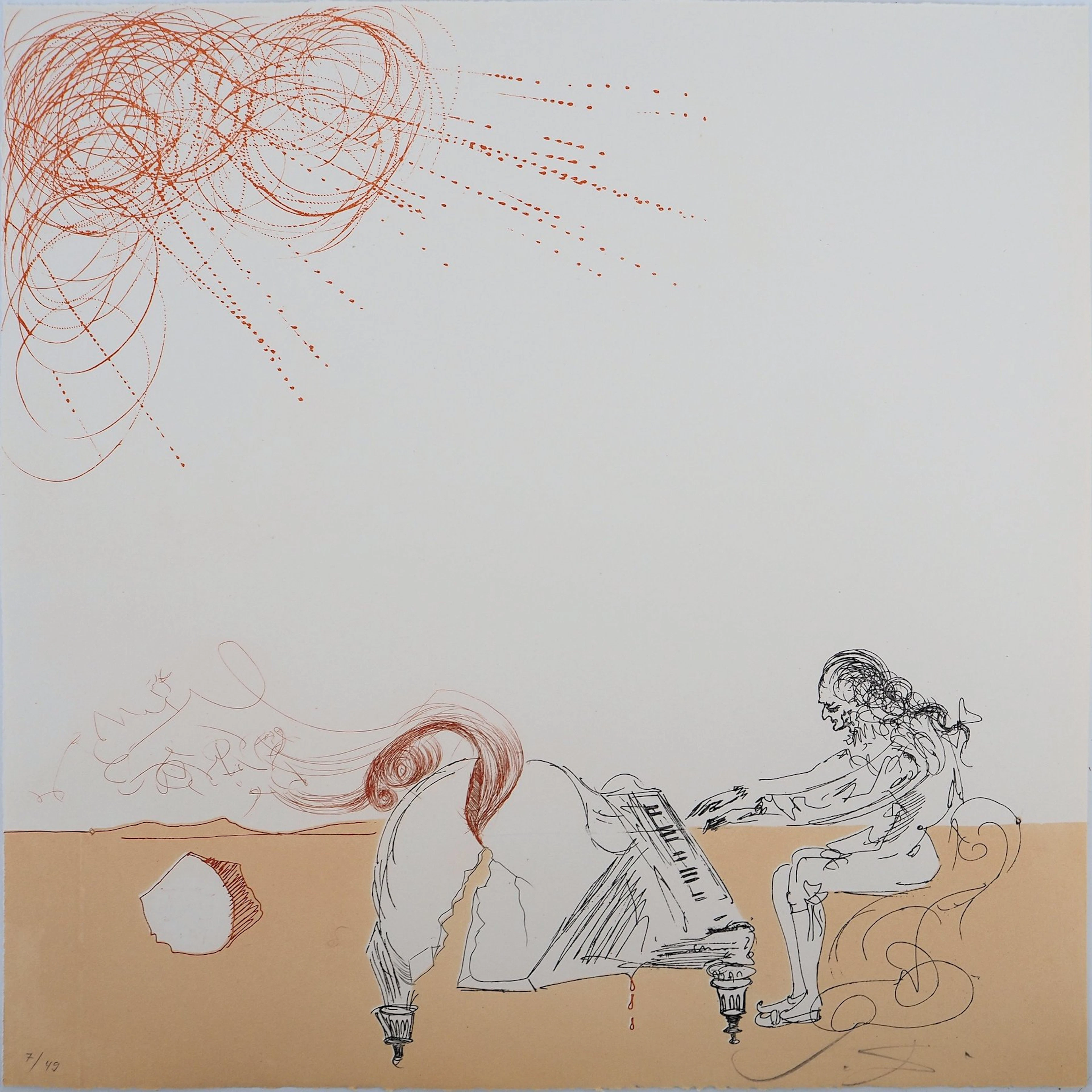 Salvador DALI : Paysage ibérique : Virtuose surréaliste et piano