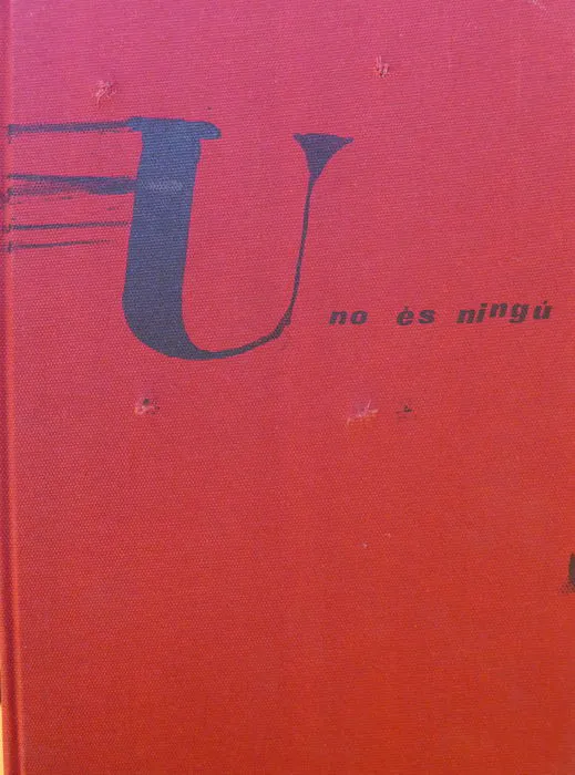 Antoni TAPIES - No es Ningú, 1970 - Livre d’artiste