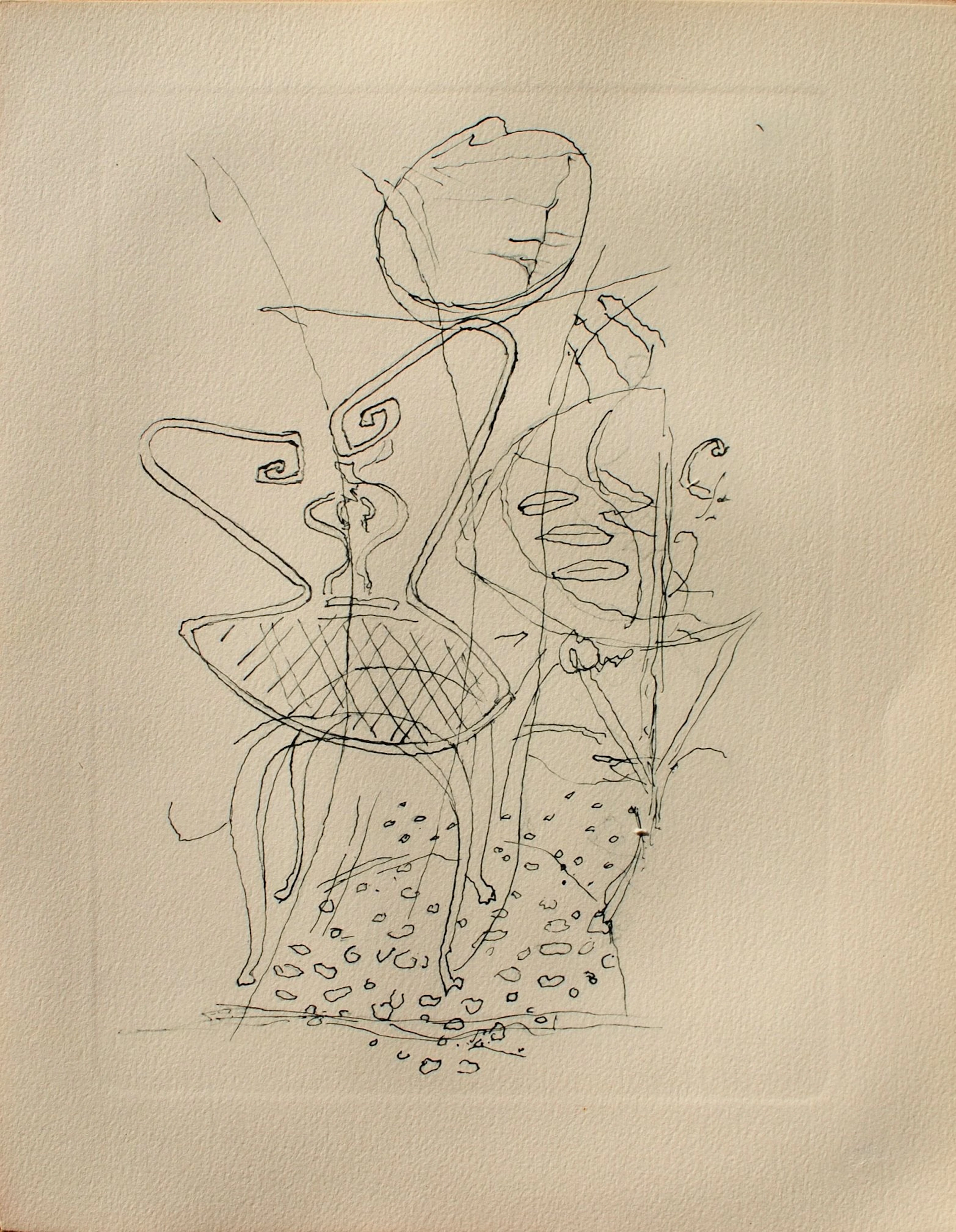 Georges BRAQUE : Le jardin d'hiver, Héliogravure, 1950