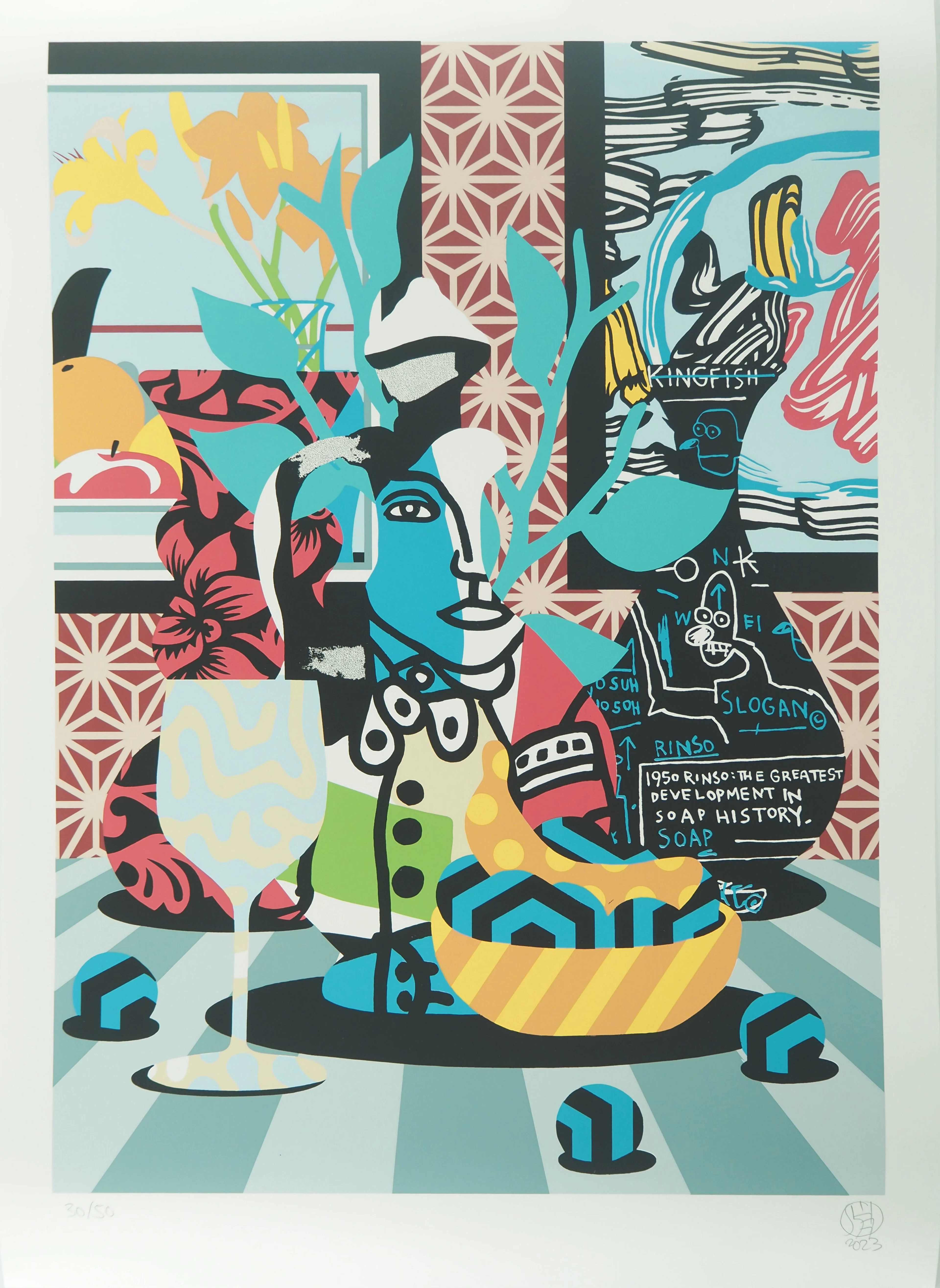 SPEEDY GRAPHITO : Etat des choses - Sérigraphie originale signée