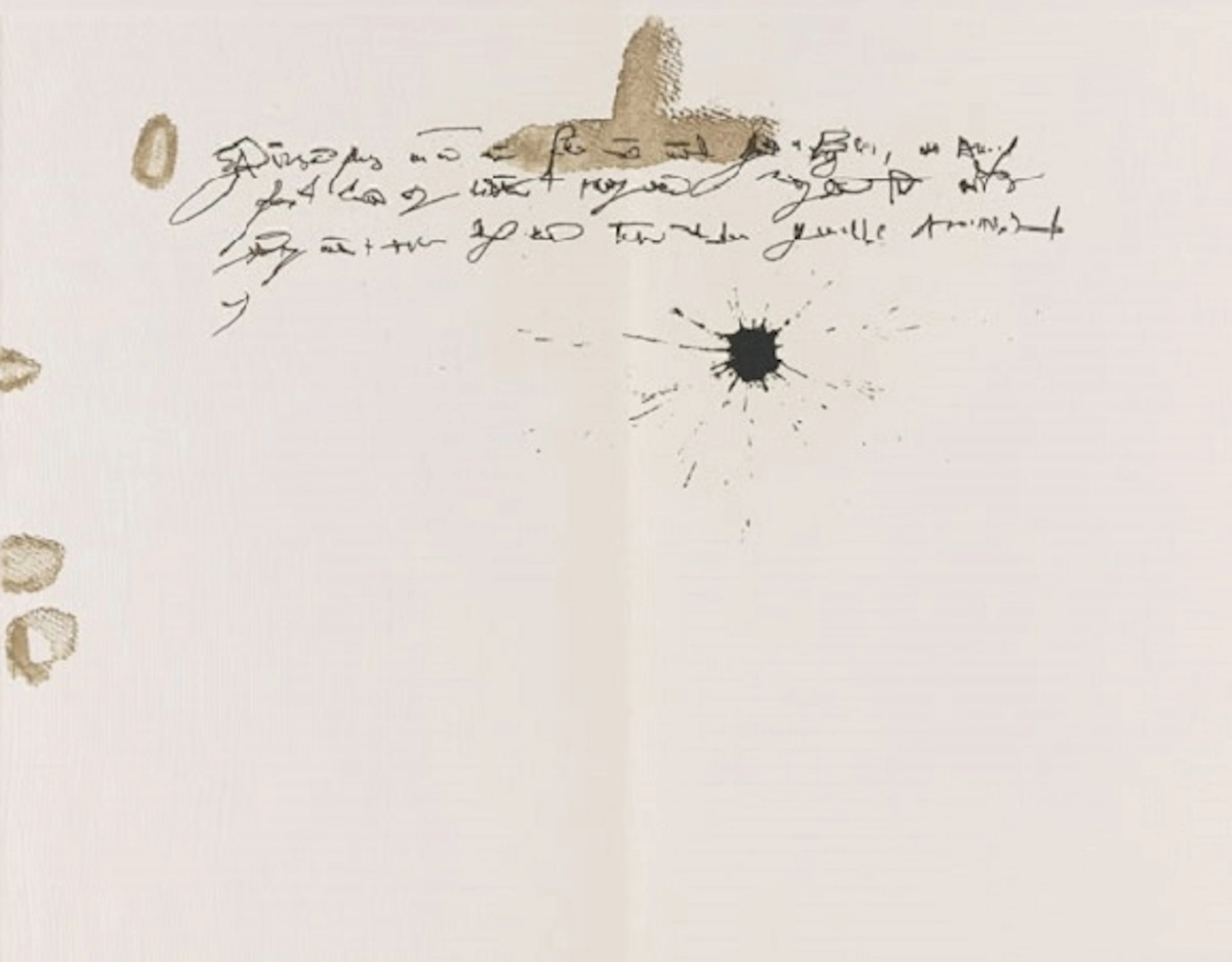 Antoni TAPIES- Aparicions 4, 1982, Gravure signée