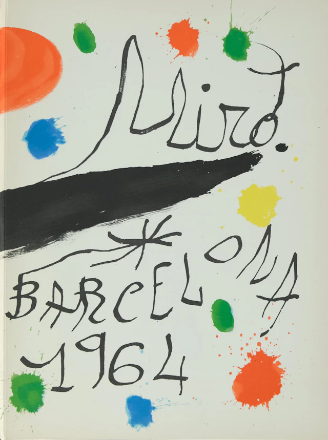 Joan MIRO : Obra Inedita Recent VIII - Lithographie originale