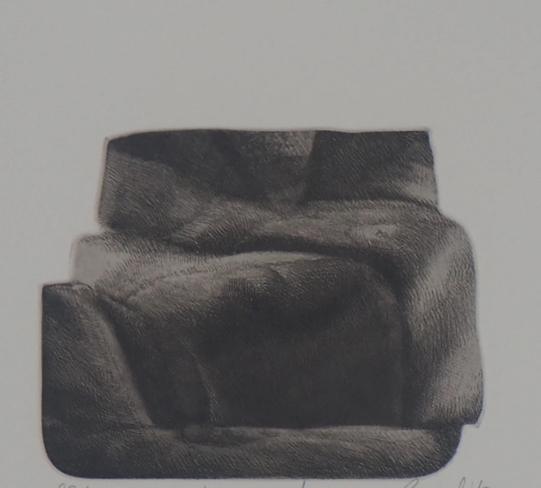 Poncelet - Dimanche - Gravure originale signée