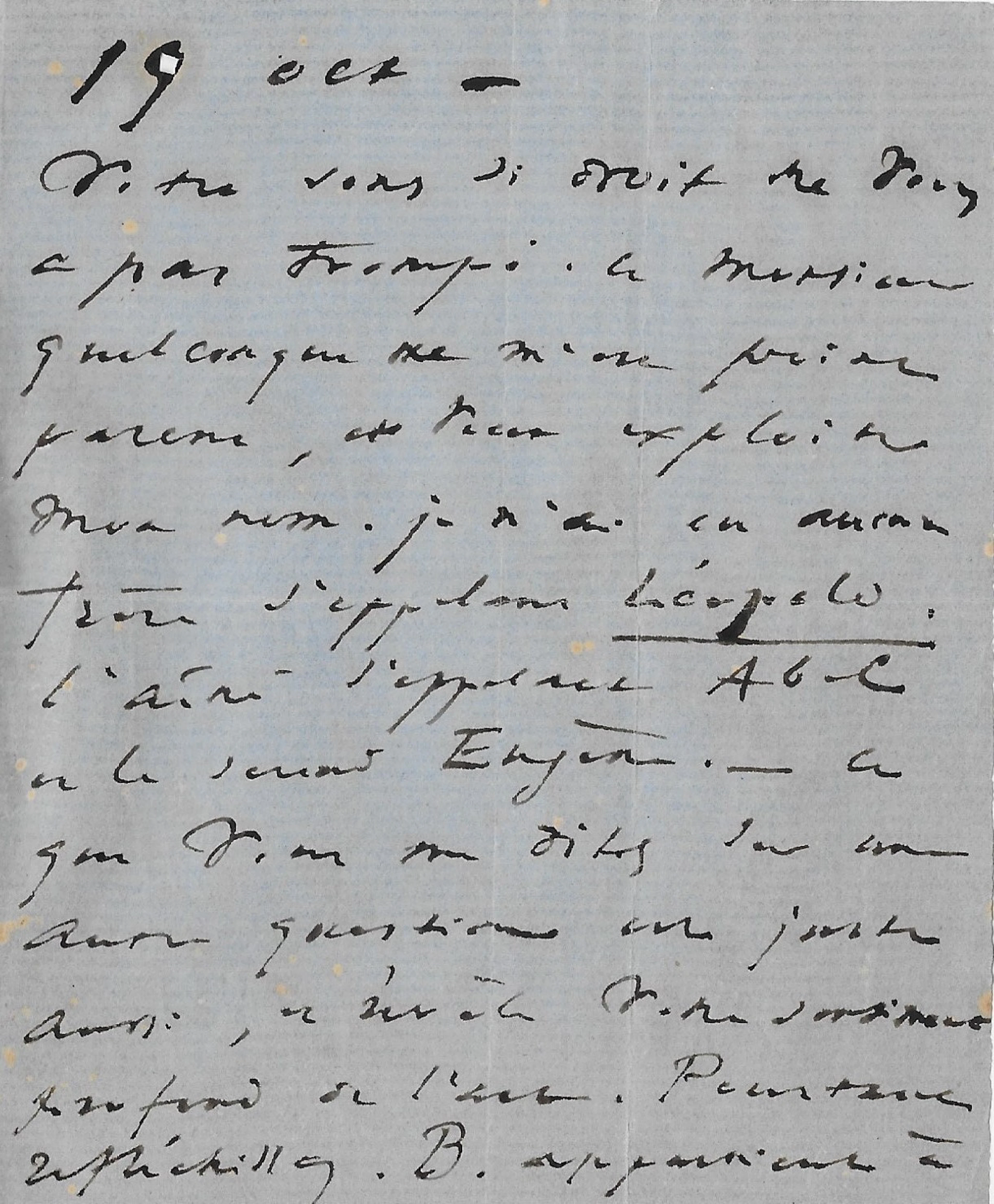 Victor HUGO – Lettre autographe signée