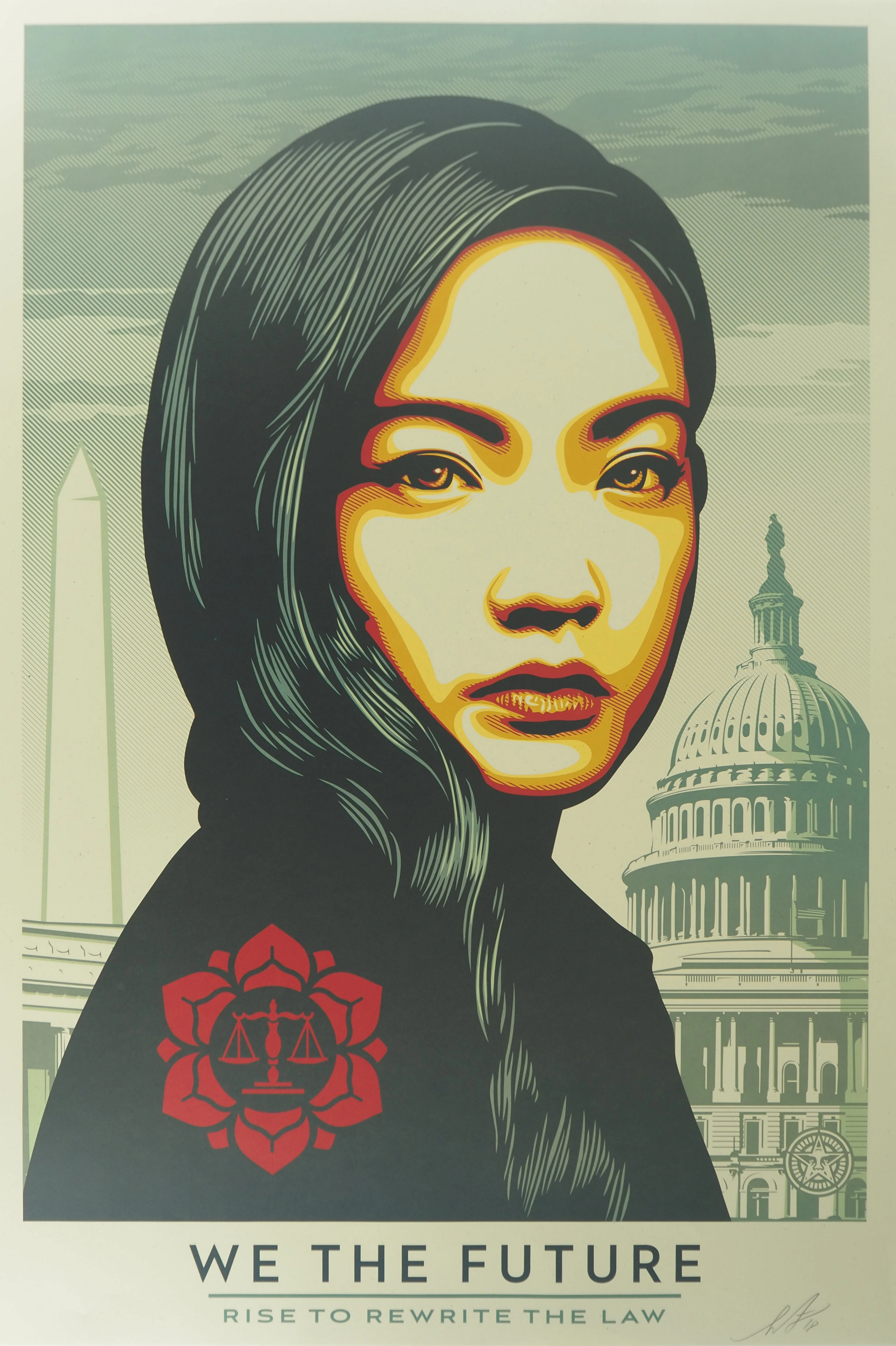 Shepard FAIREY (OBEY) : We the future (Rise to rewrite the law) -