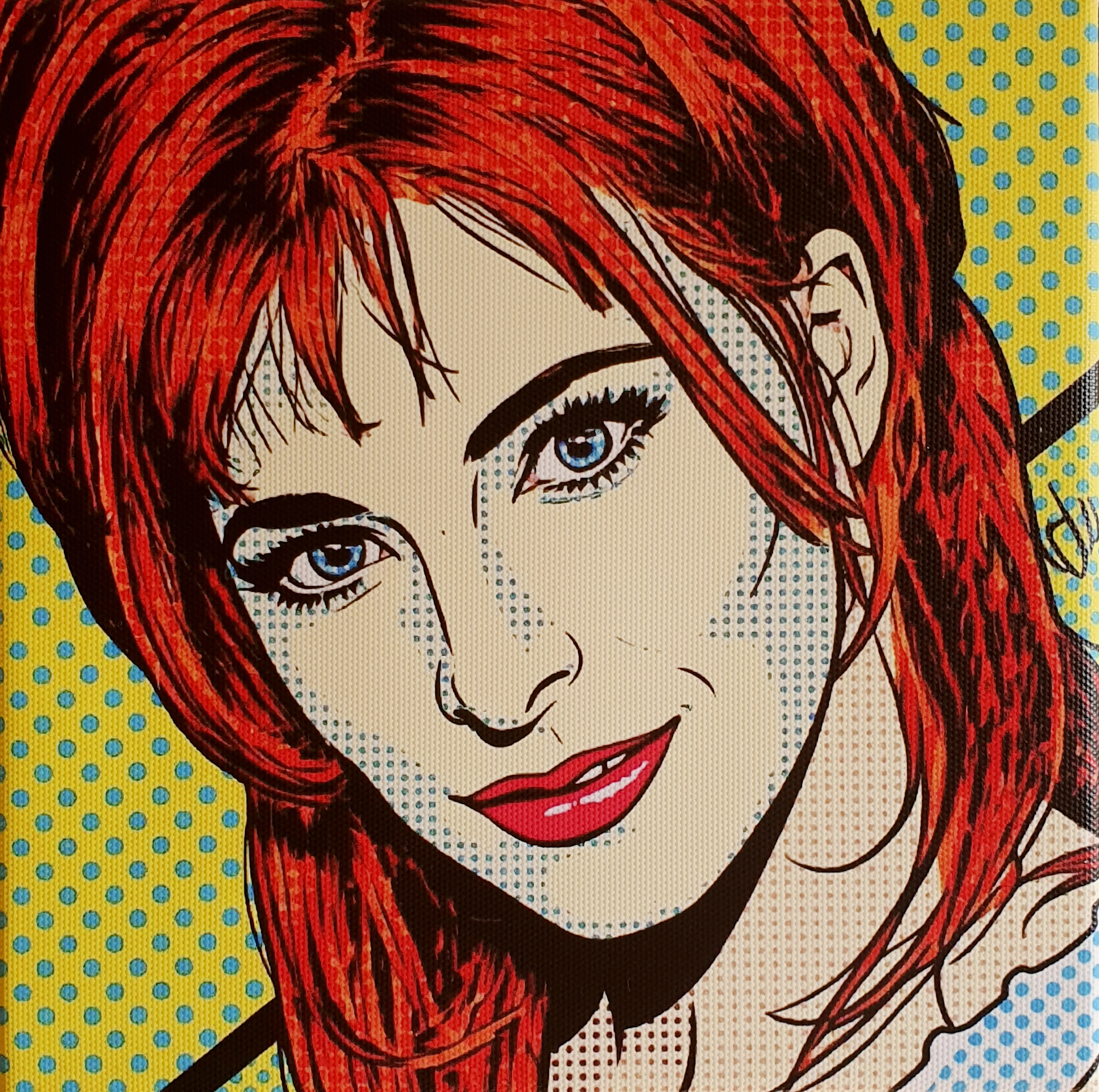 PyB - Mylene farmer 2026 - Impression numérique sur toile