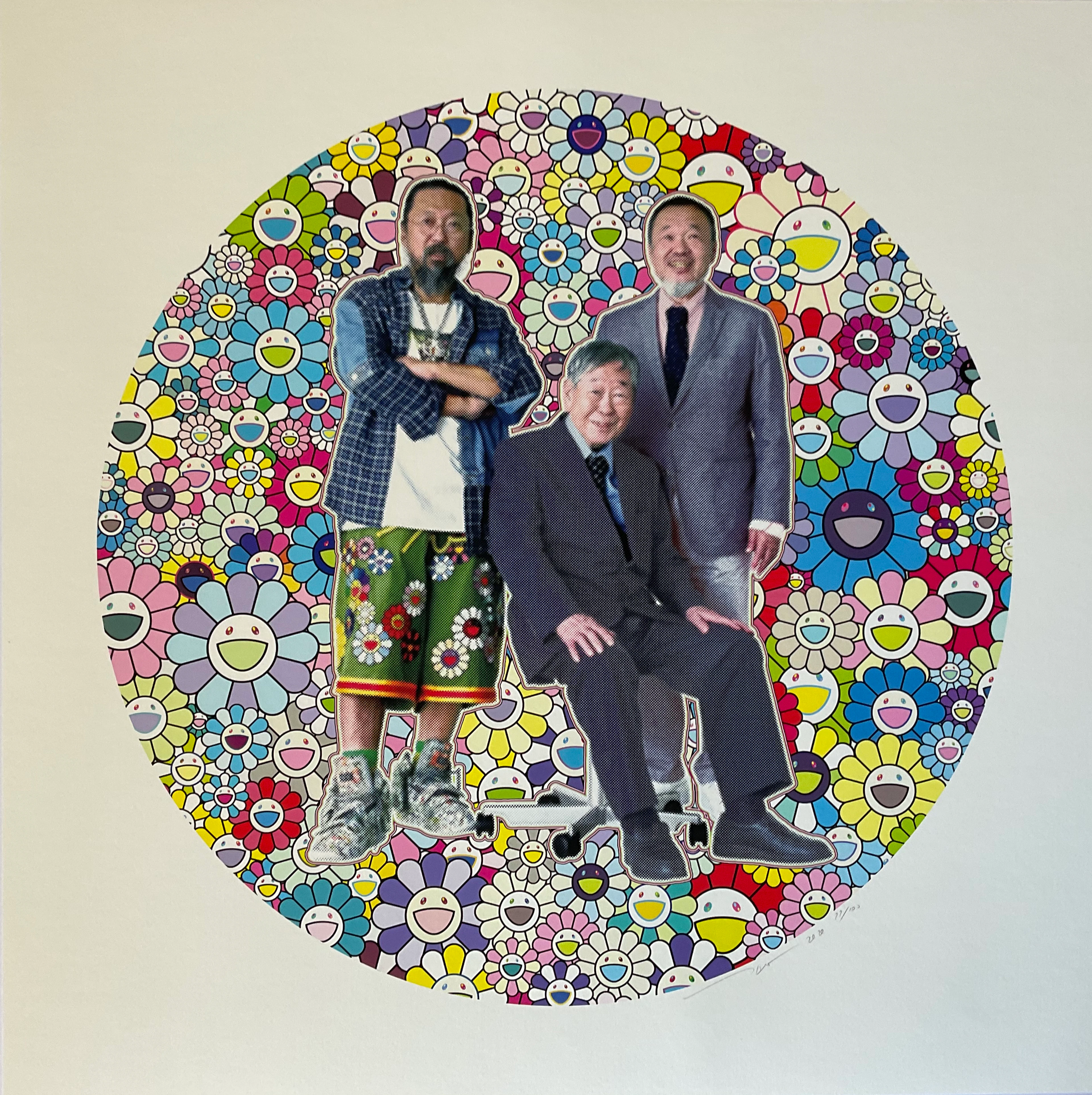 Takashi Murakami Rhapsody of a Foolish Family 2020 Sérigraphie