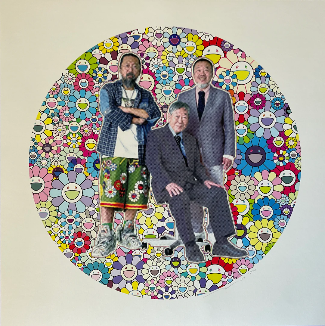 Takashi Murakami Rhapsody of a Foolish Family 2020 Sérigraphie