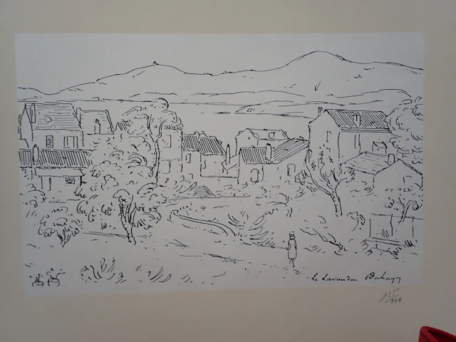 Frédéric DESHAYES (d’après) - Le Lavandou - Gravure