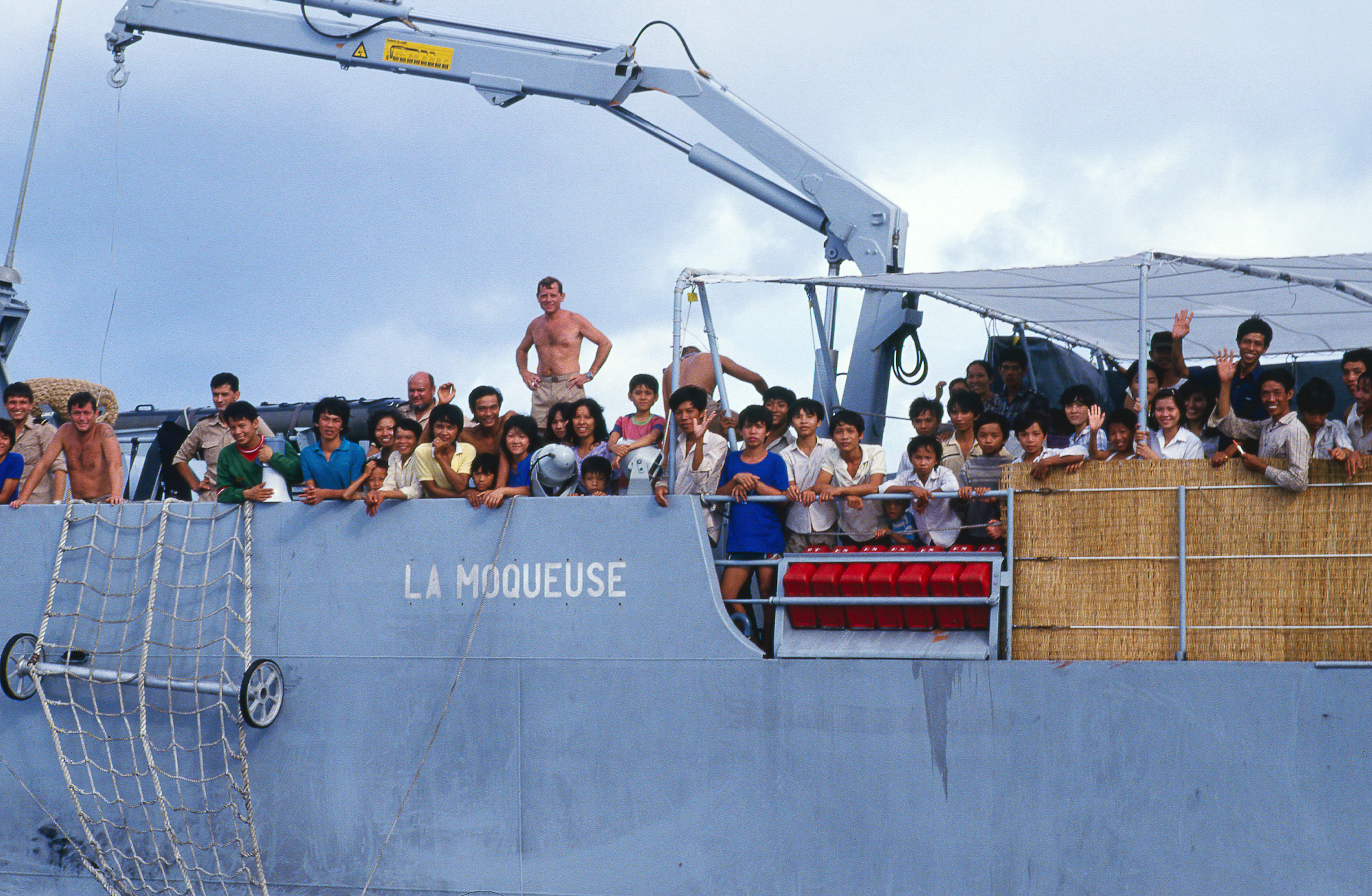 José Nicolas - La Moqueuse, Mer de Chine, 1987 - Tirage Lambda