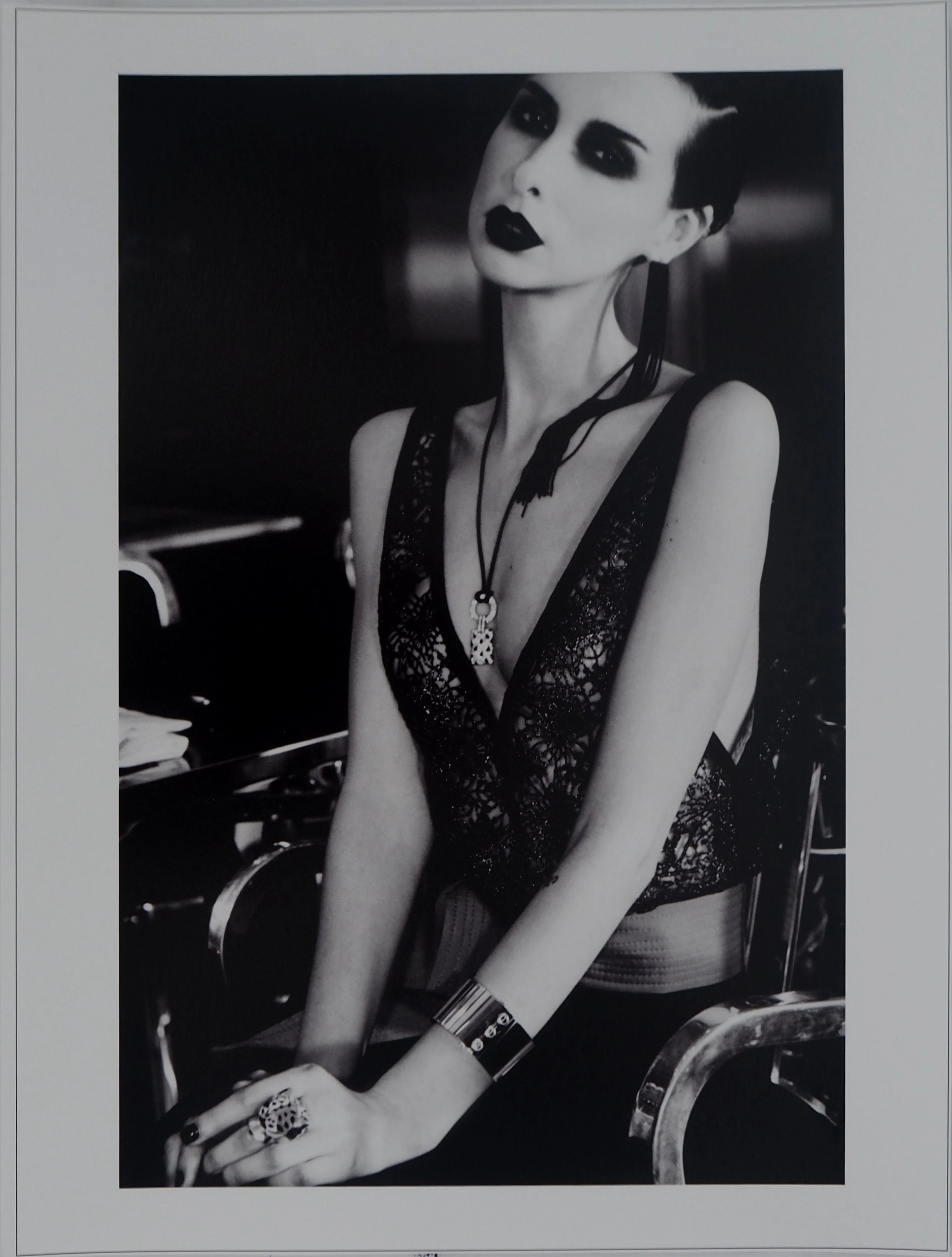 Irina IONESCO : Intense regard, Tirage argentique original