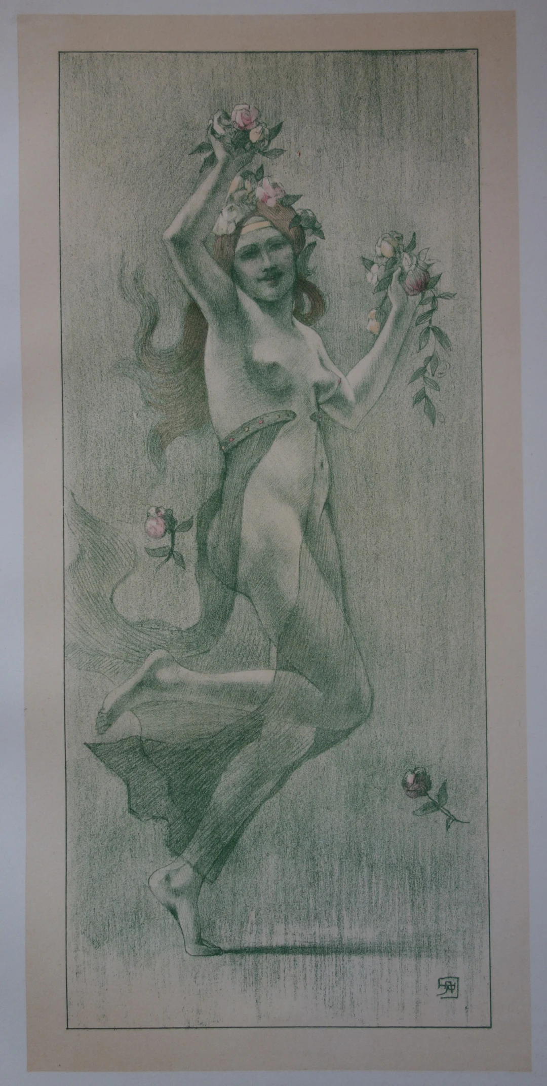 Armand RASSENFOSSE : La danse, Lithographie originale signée