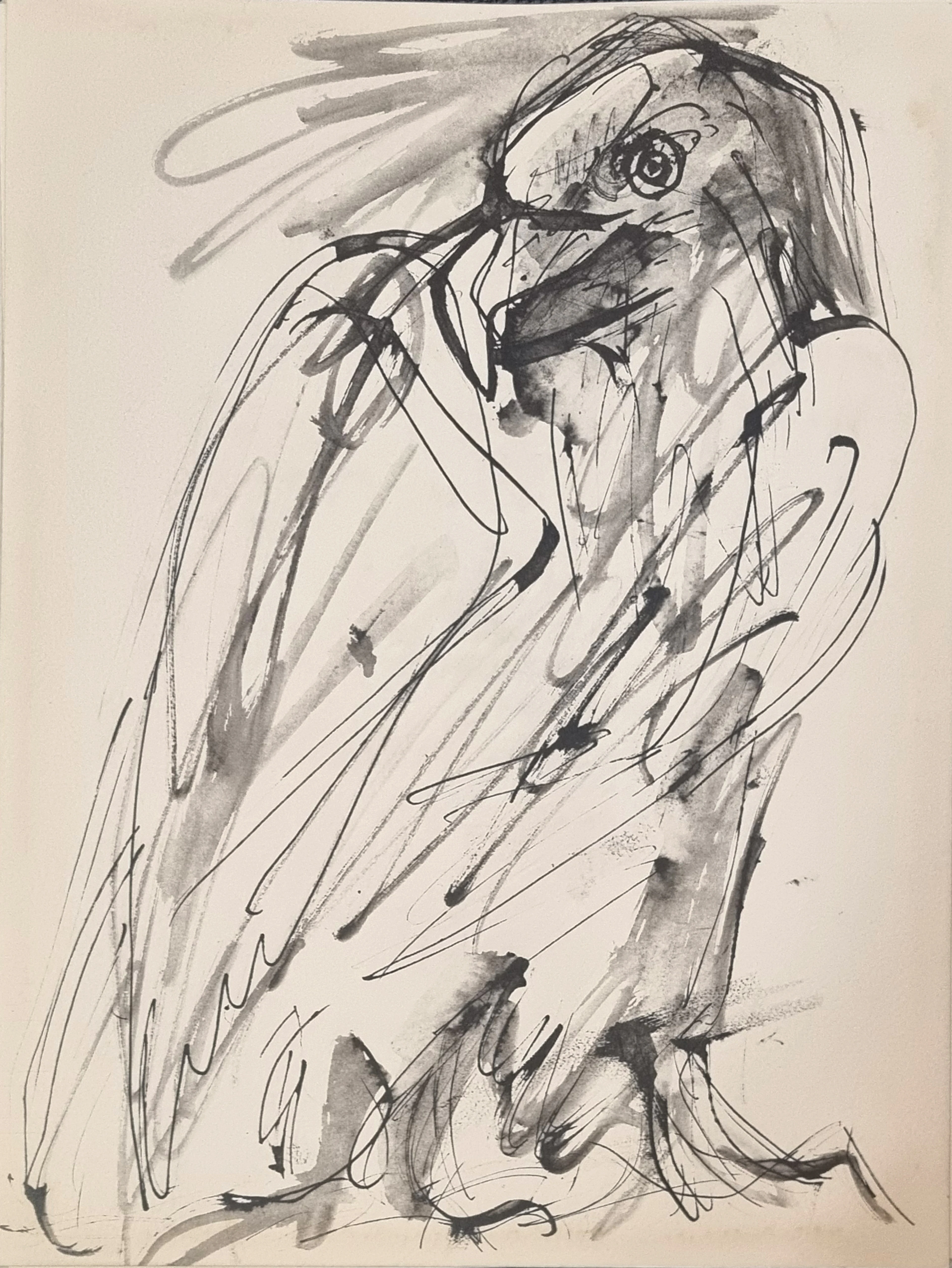 Pablo Picasso, Un aigle, lithographie, tirage de tête, 1957