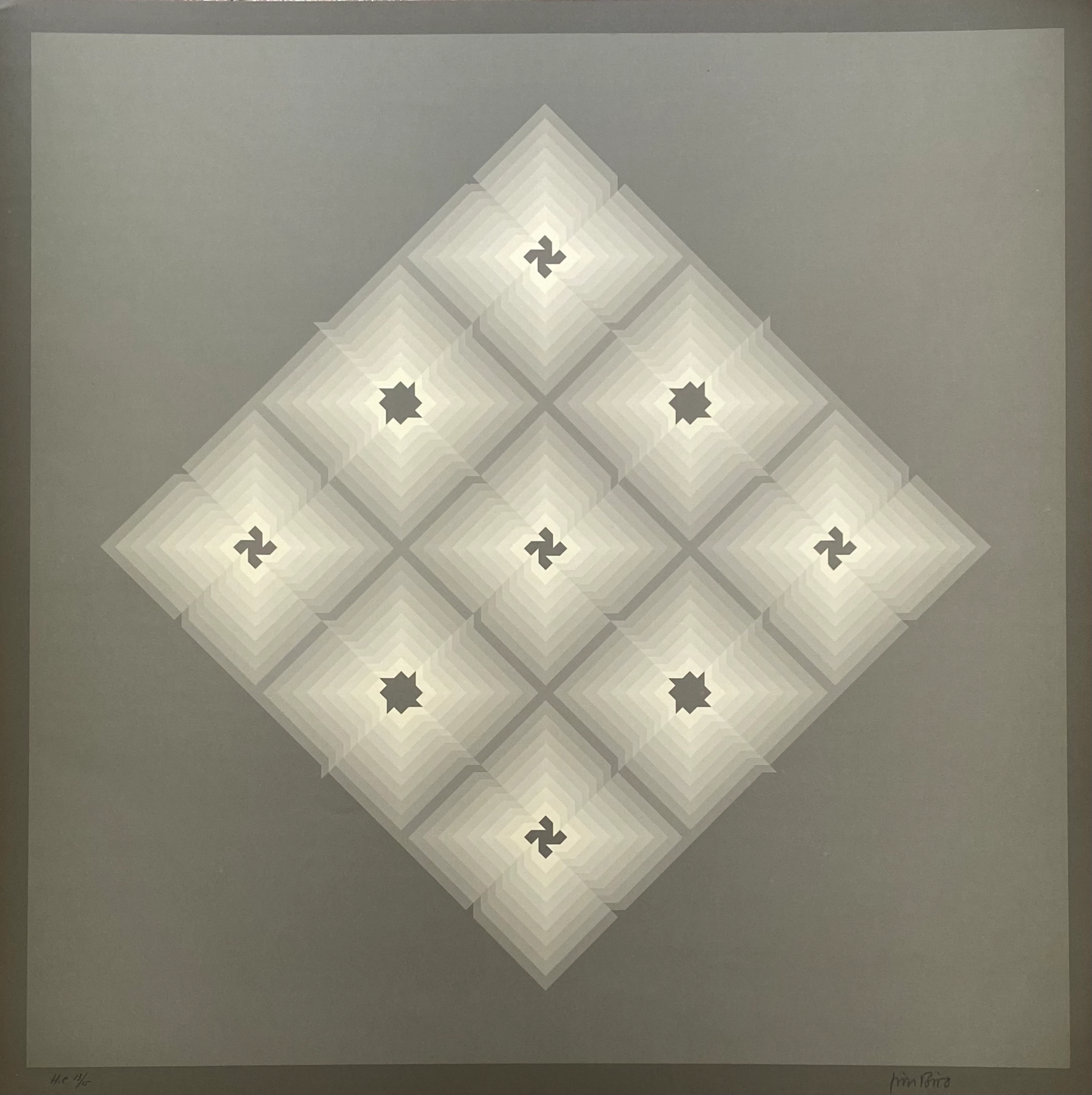 Jim Bird - tribute to Vasarely