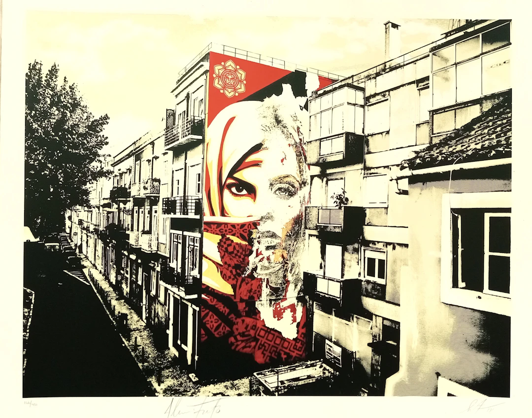 Shepard FAIREY (Obey) - Universal Personhood Lisbon 2018 - Sérigraphie