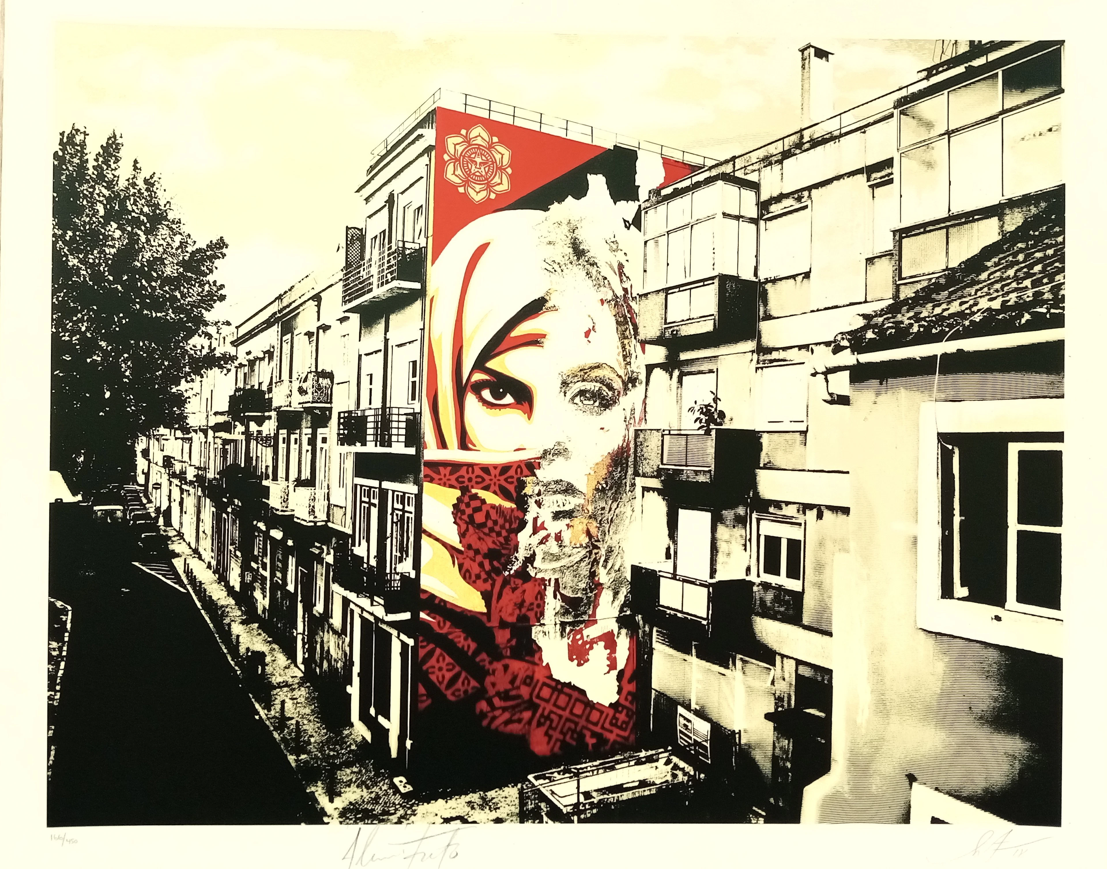 Shepard FAIREY (Obey) - Universal Personhood Lisbon 2018 - Sérigraphie