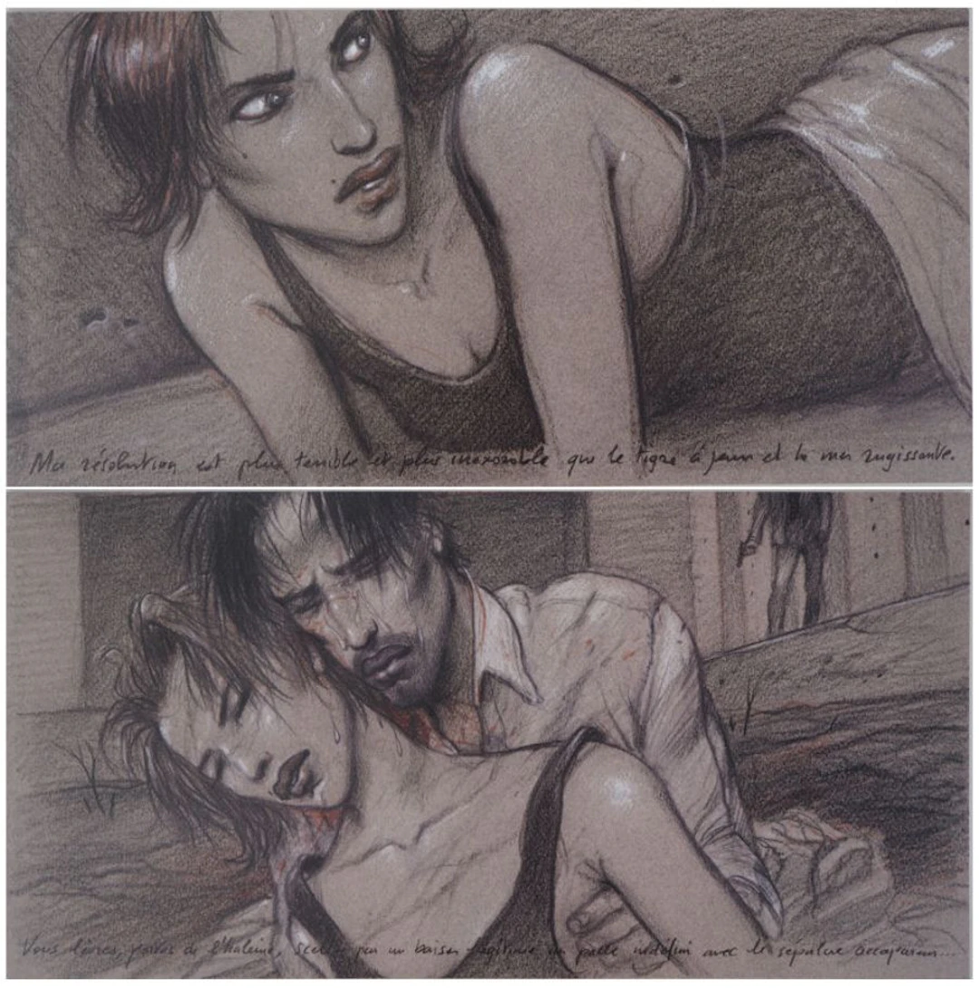 Enki BILAL - Roméo et Juliette : Amour fatal, 2011 - Ensemble de deux