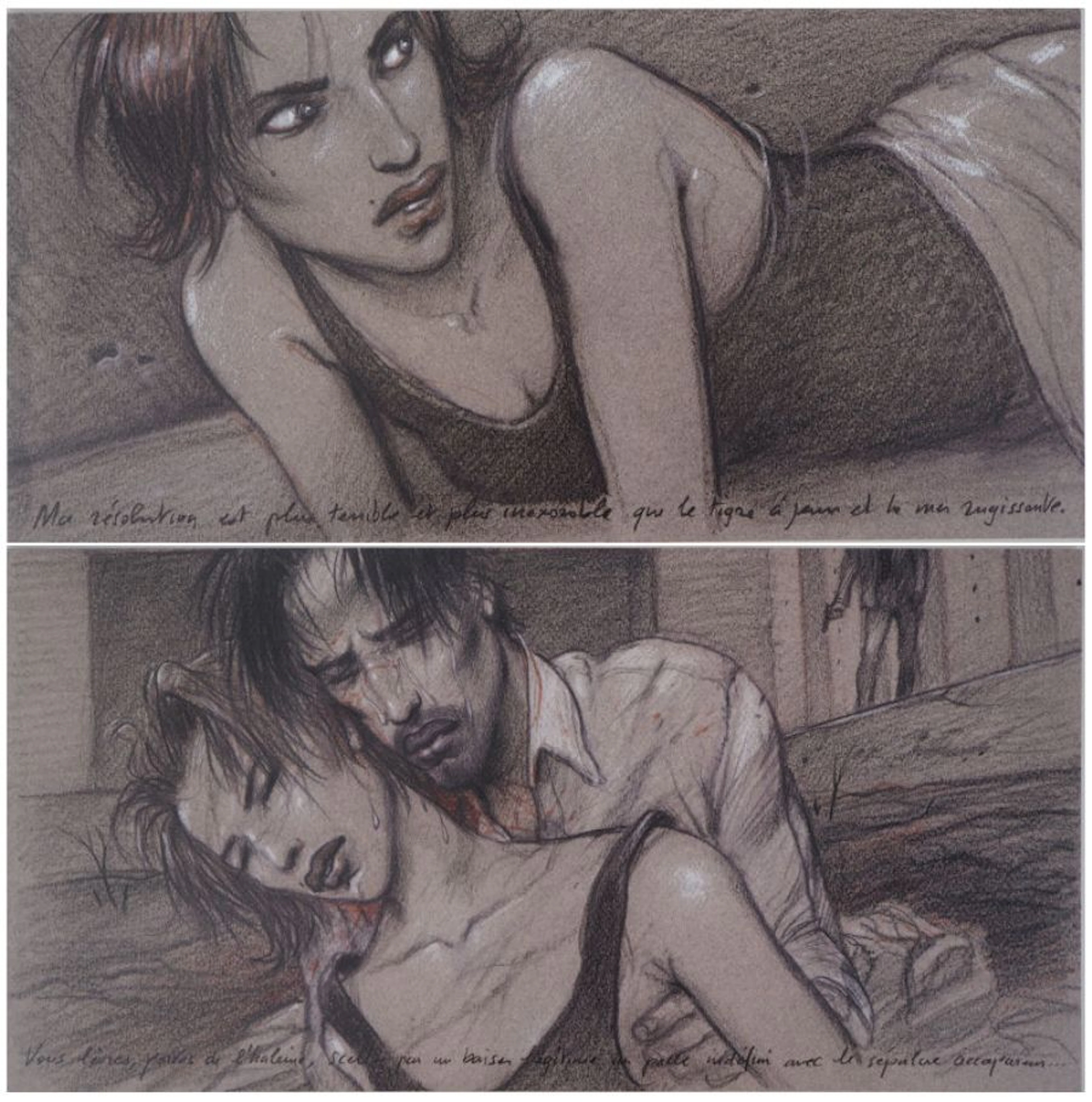 Enki BILAL - Roméo et Juliette : Amour fatal, 2011 - Ensemble de deux