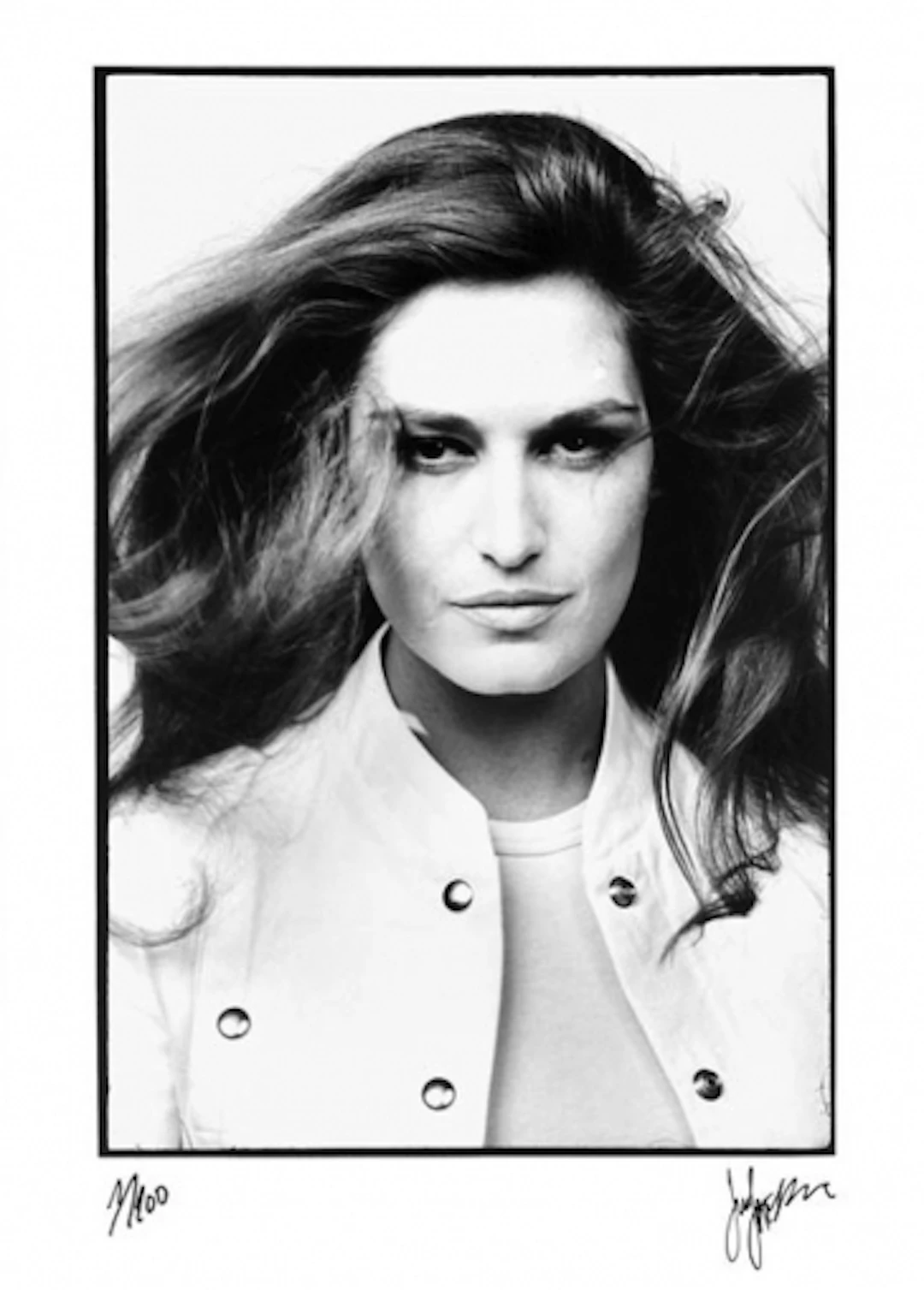 Just JAECKIN - Dalida Cheveux fous, 1966 - Tirage argentique