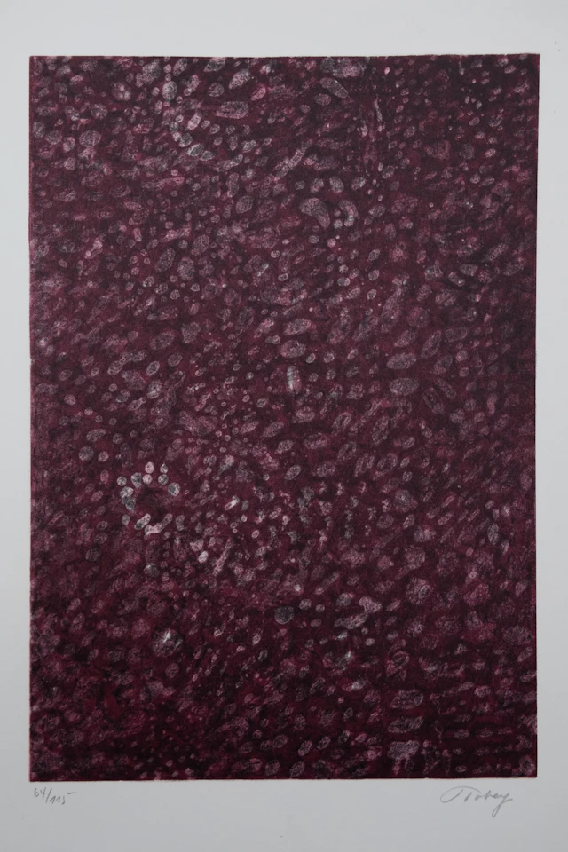 Mark TOBEY : Du fond d’un songe - Lithographie originale signée