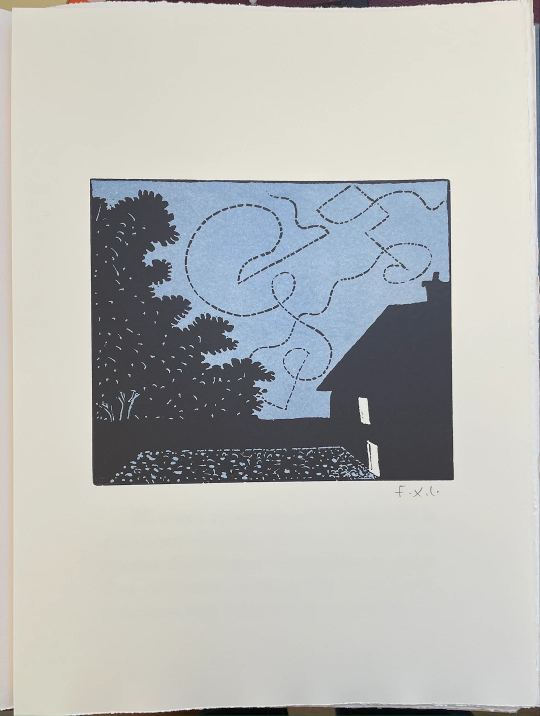 François-Xavier Lalanne (1927-2008) - La chauve-souris, 2003 - Gravure