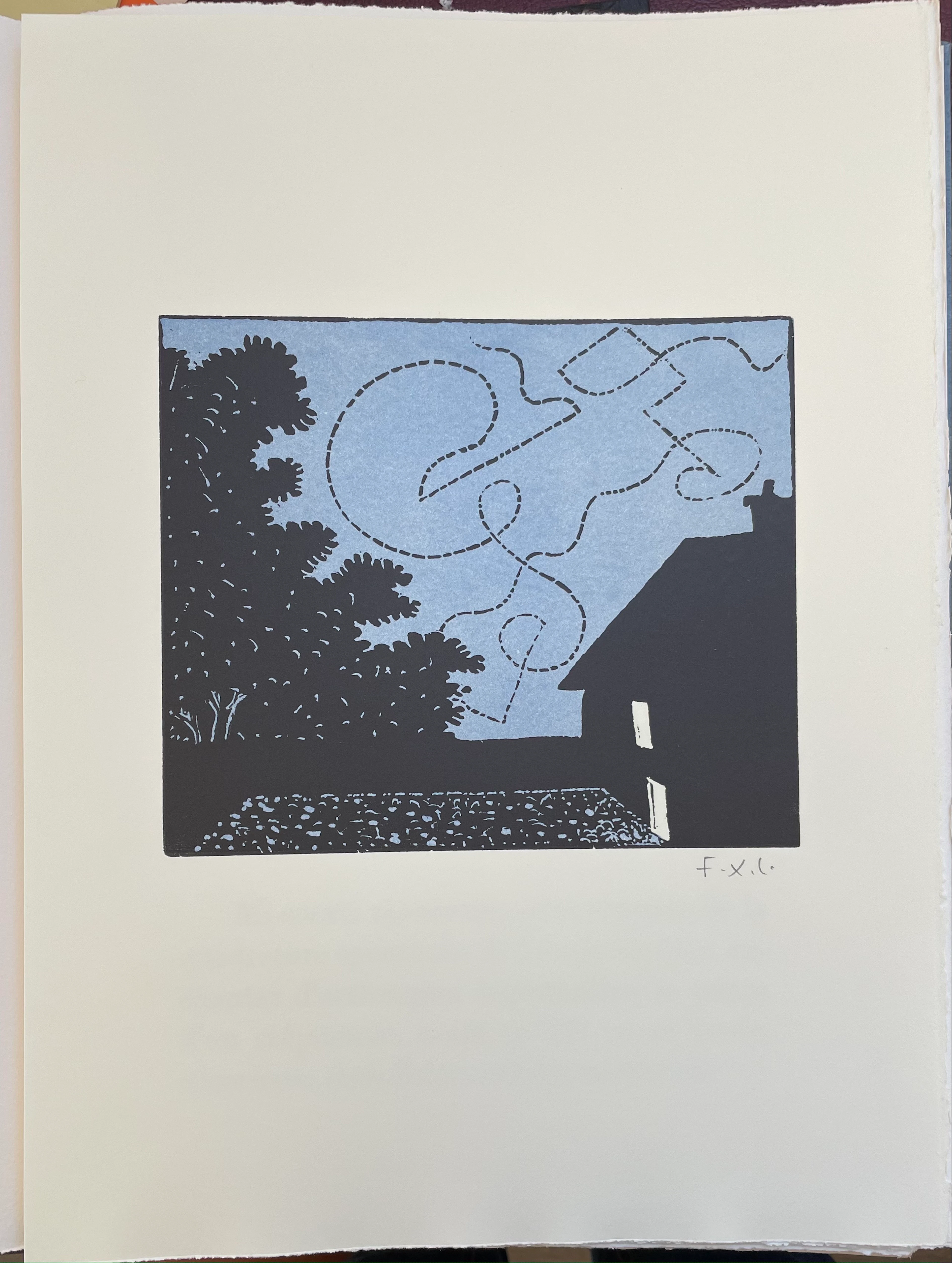François-Xavier Lalanne (1927-2008) - La chauve-souris, 2003 - Gravure