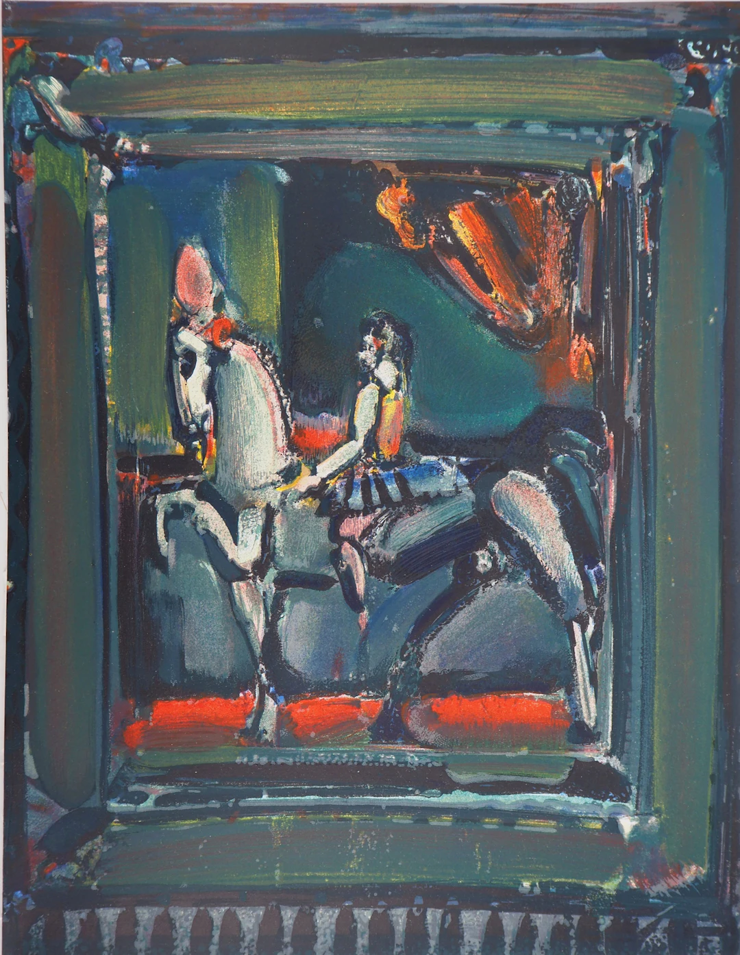 Georges ROUAULT : L’écuyère - Lithographie originale