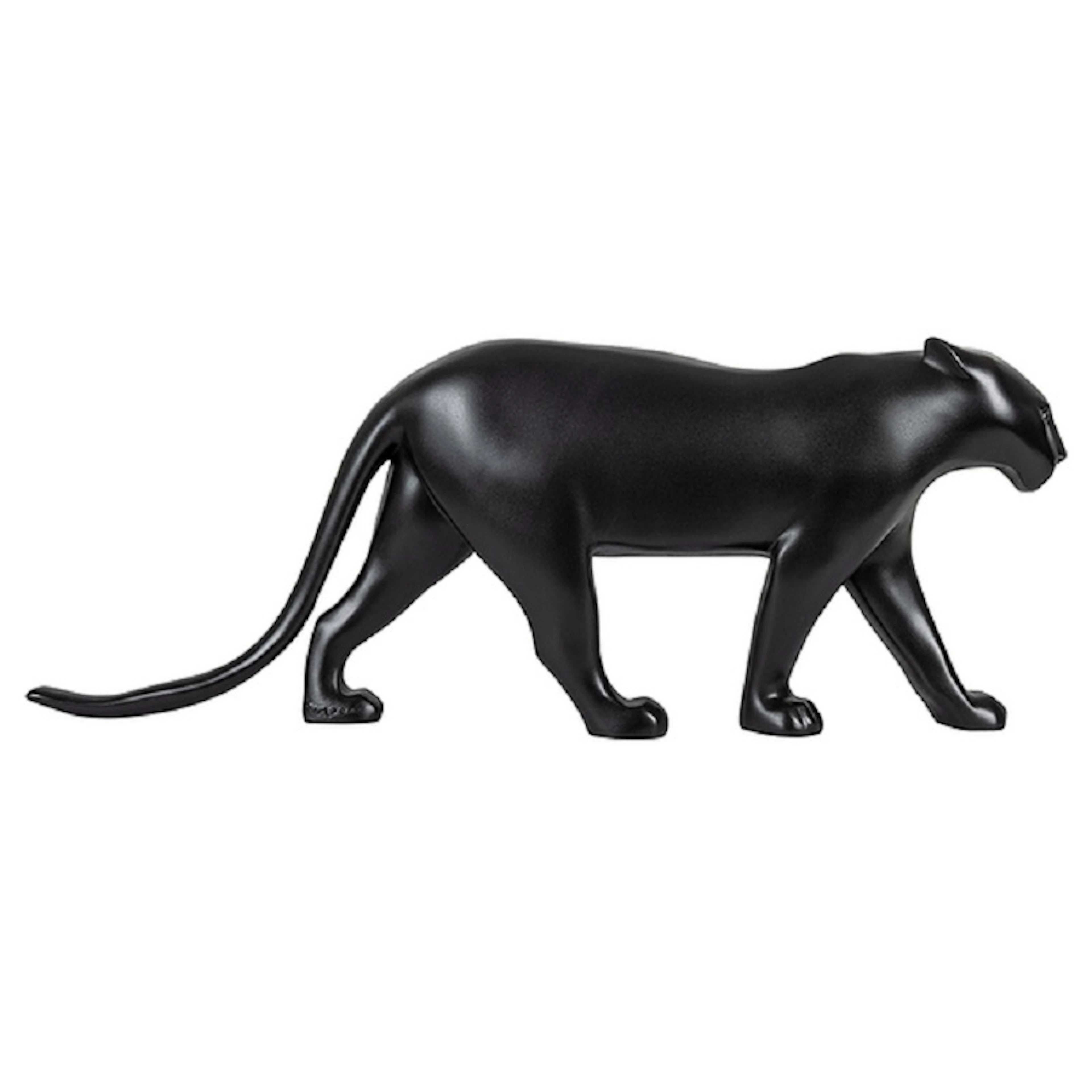 François Pompon (d’après) - La panthère noire – Sculpture en résine