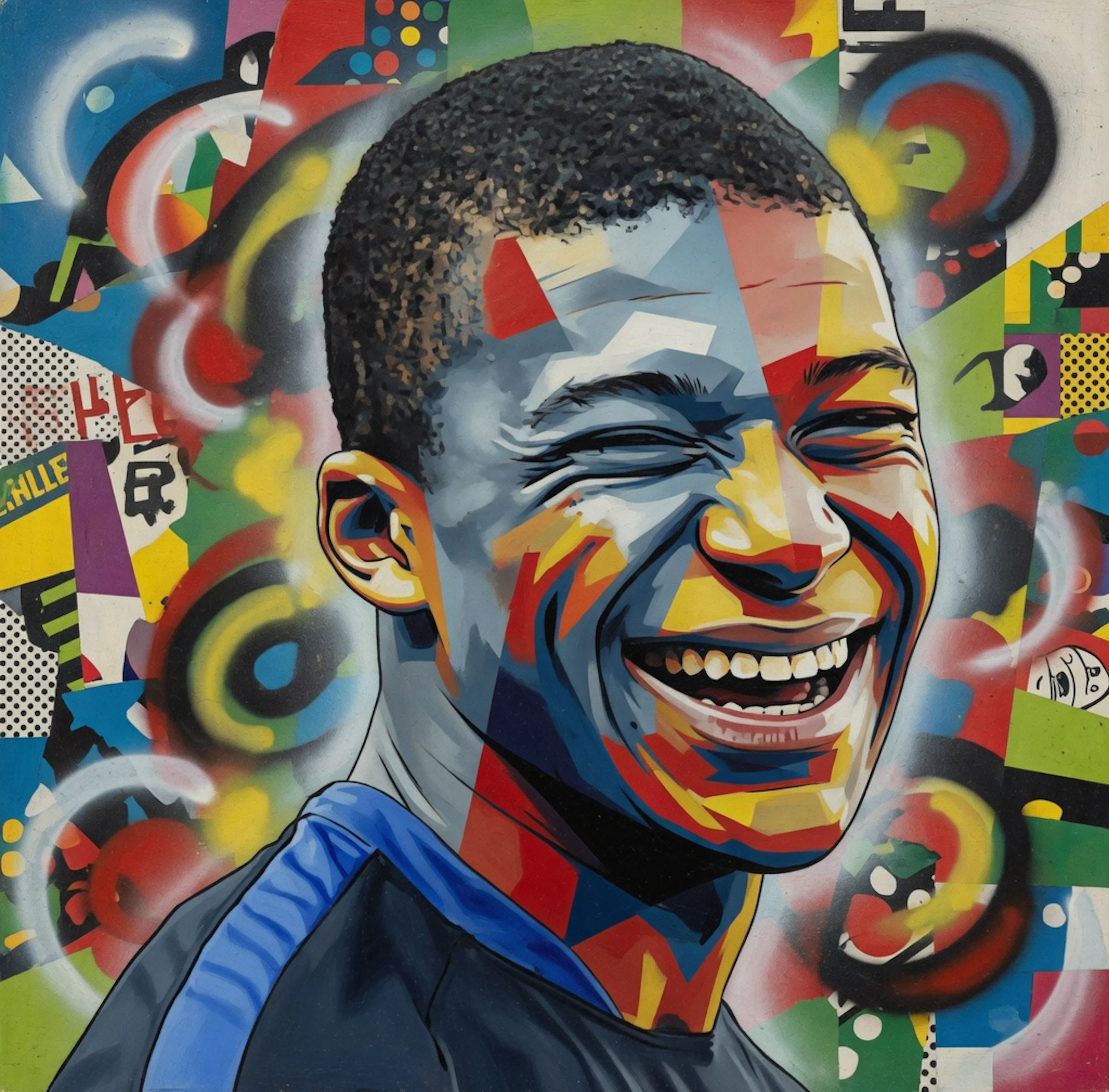 PyB - Kylian Mbappe 2026 - Impression numérique sur toile