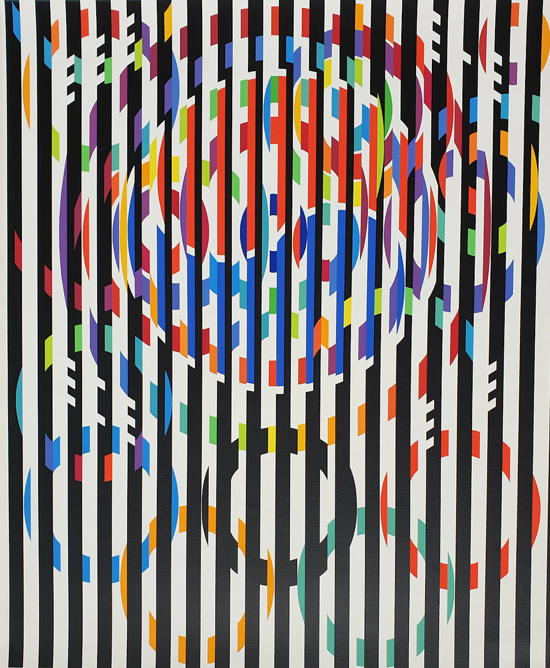 Yaacov AGAM - Message of Peace, 1988 - Sérigraphie signée au crayon