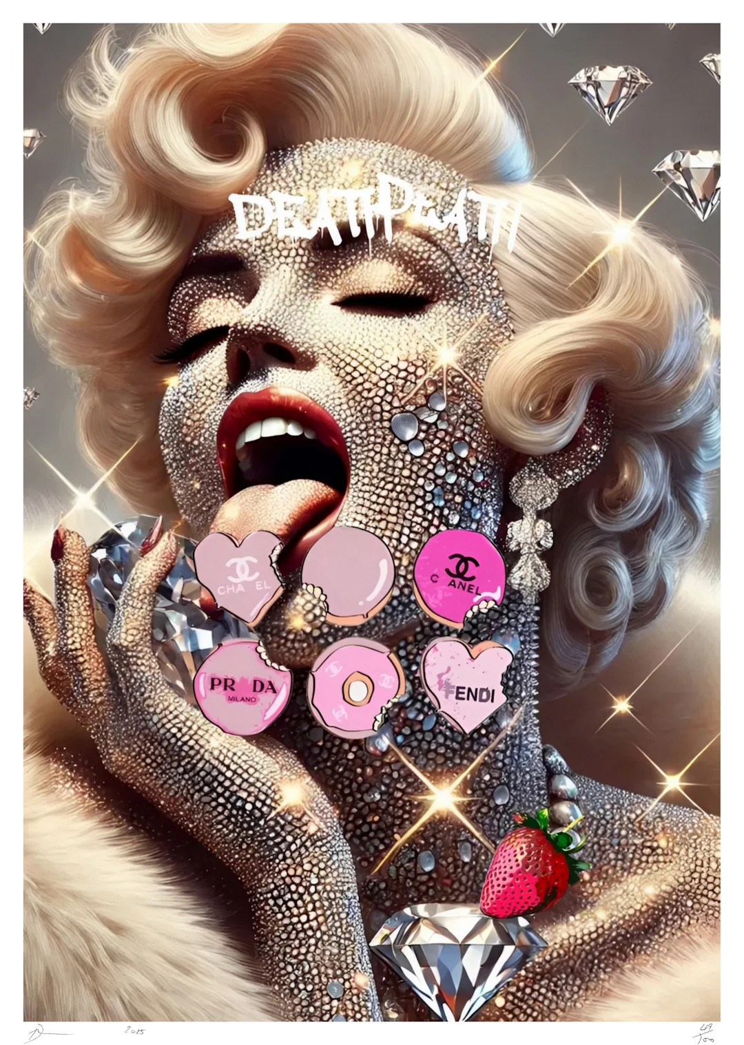 Death NYC - deathbc937 2025 - Sérigraphie originale signée